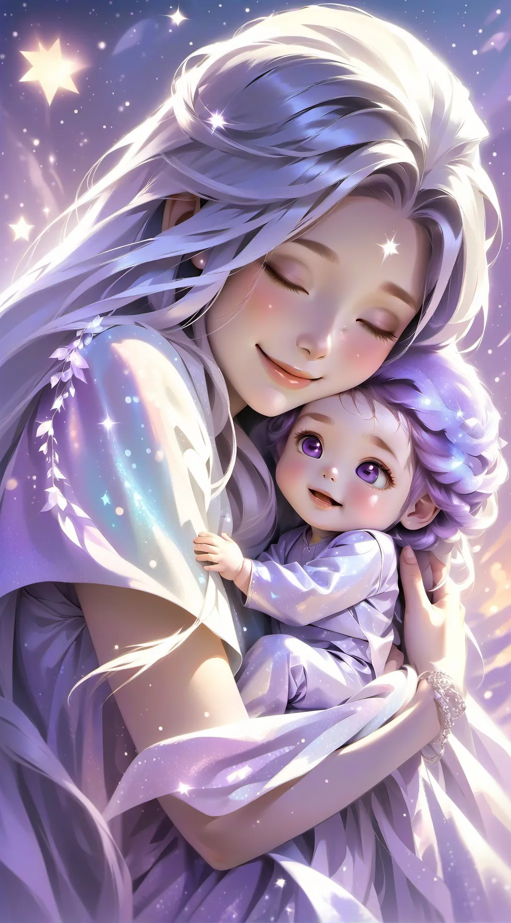 ai character: Magical mom background