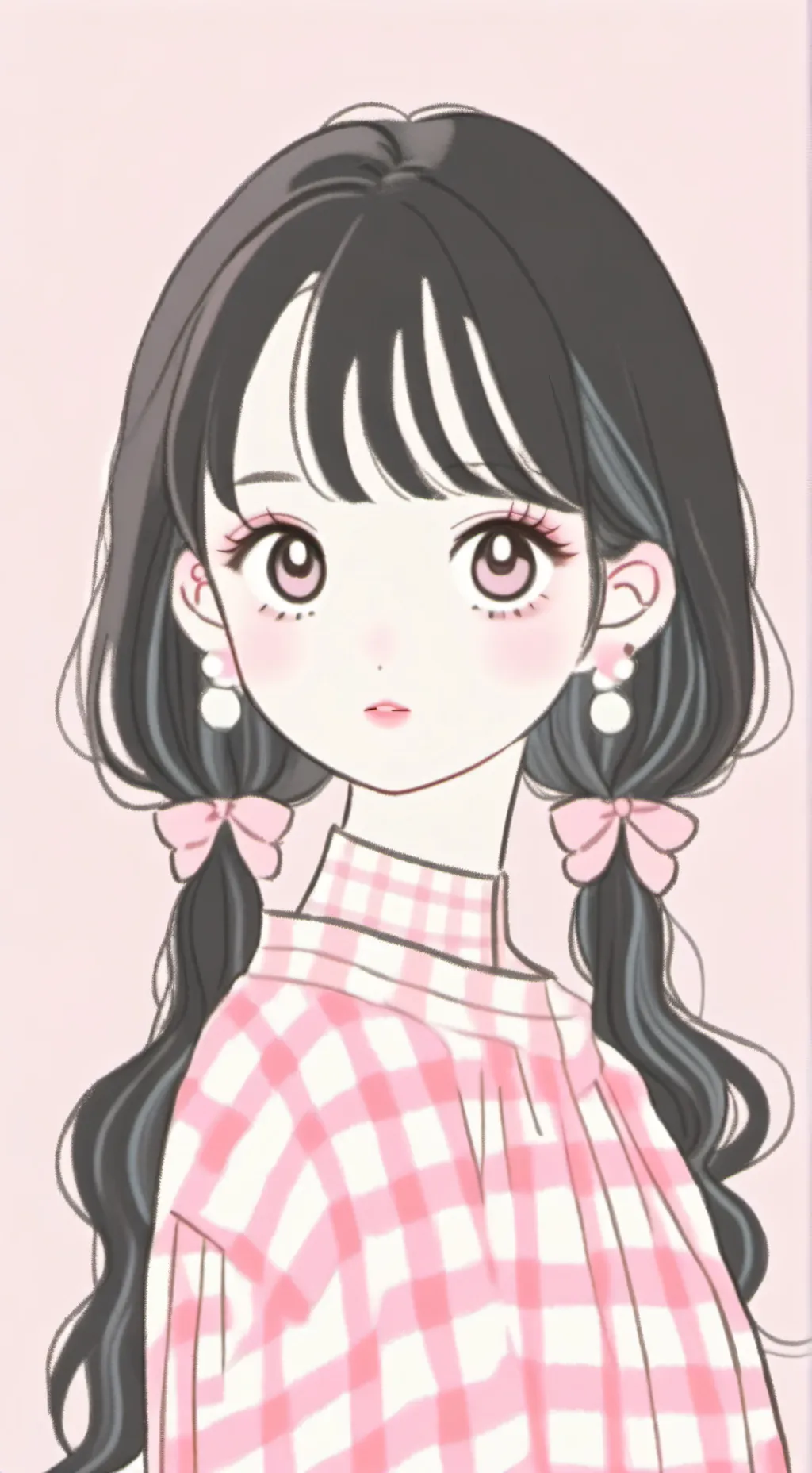 ai character: Julianna🩷🤍🖤 background