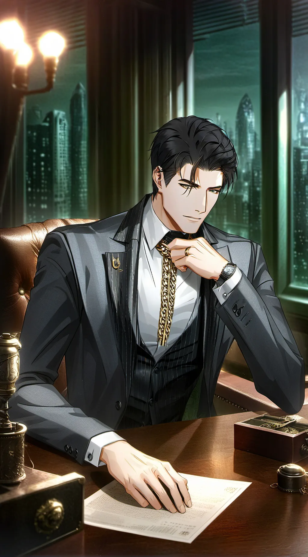 ai character: Antonio Contel background