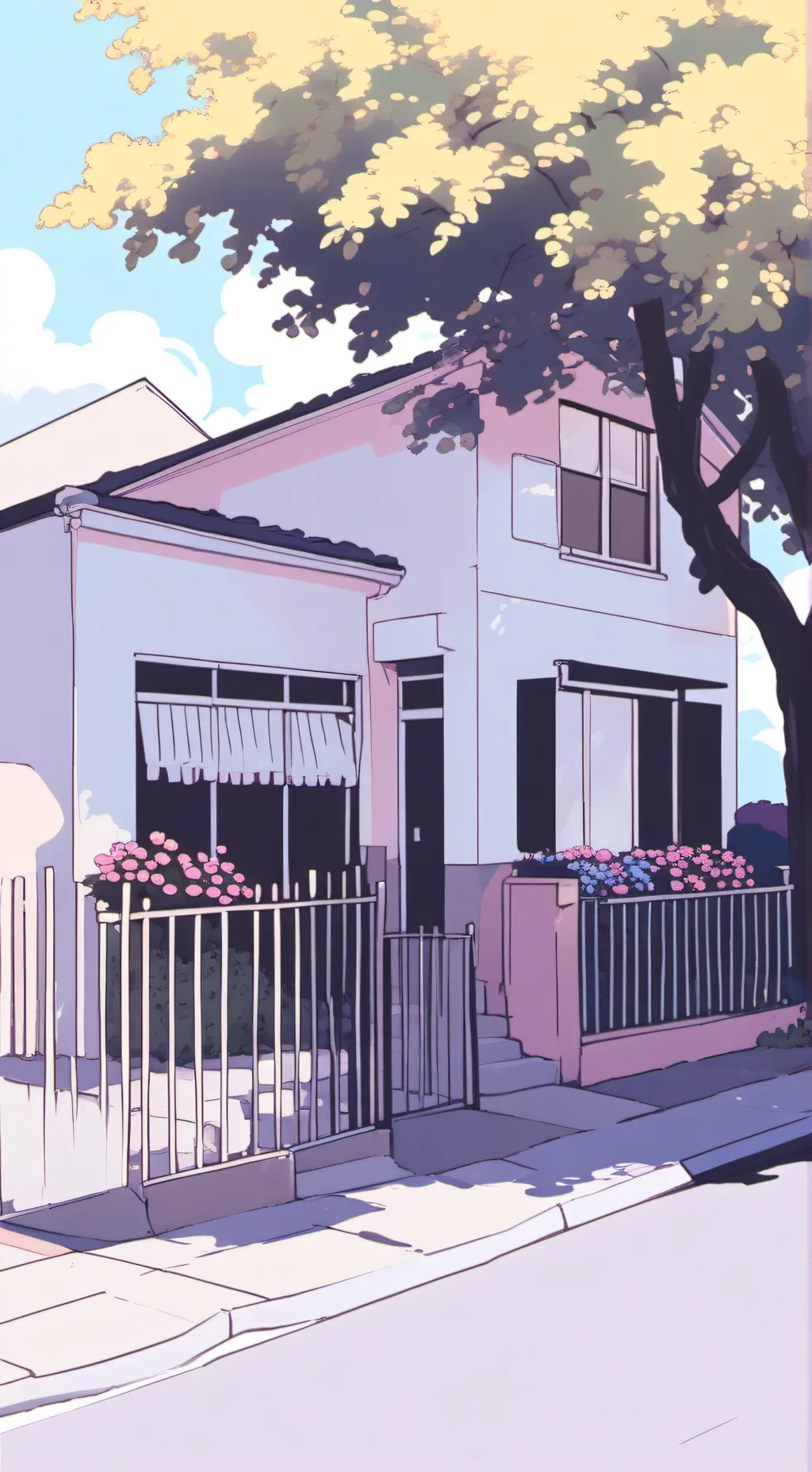 ai character: Break in (story) background