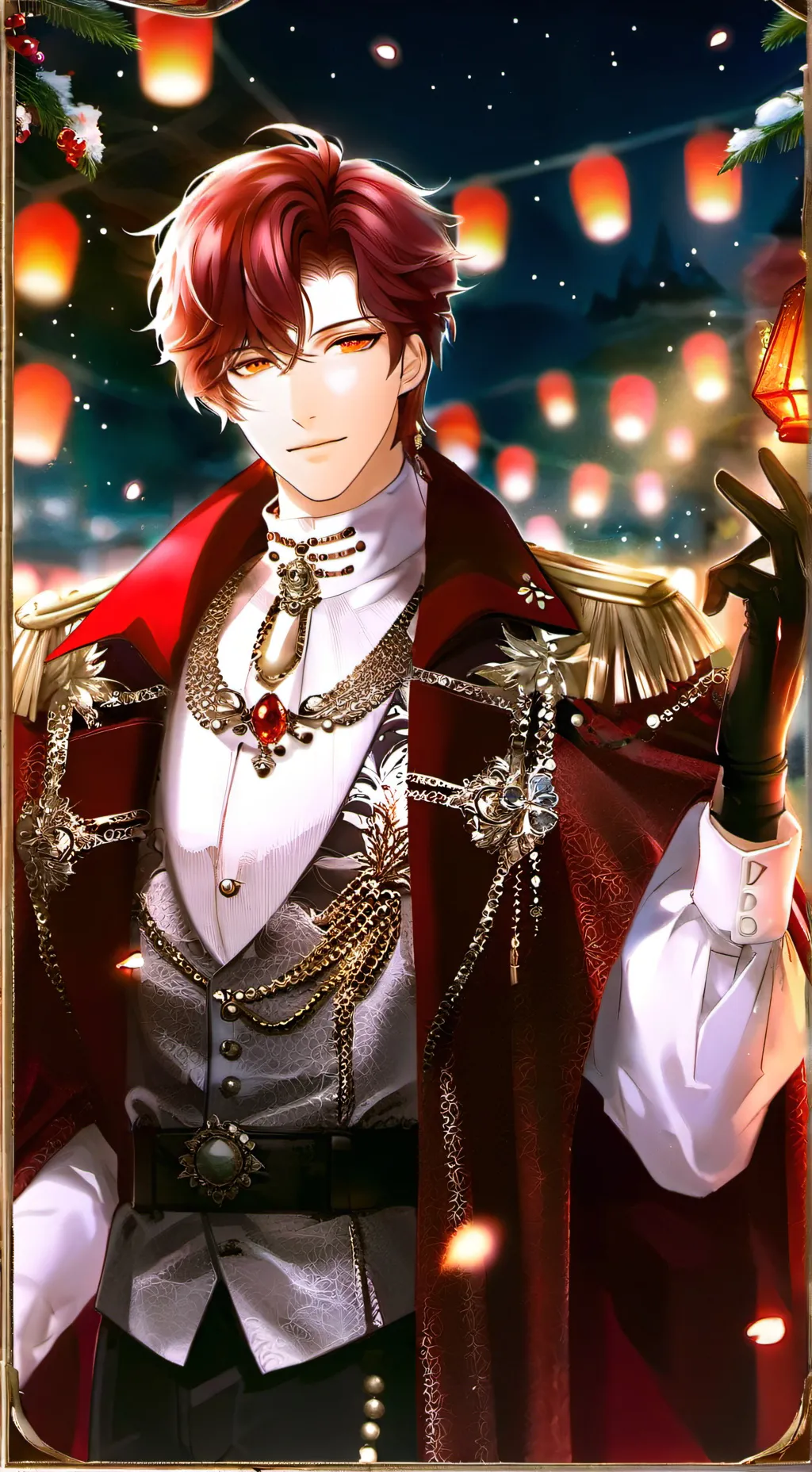 ai character: Asch ￼von scarlet background