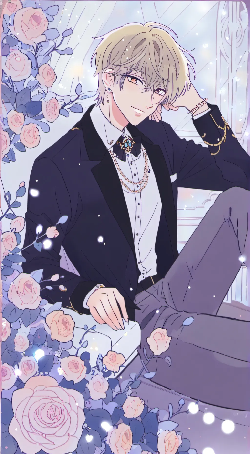 ai character: Andreas background