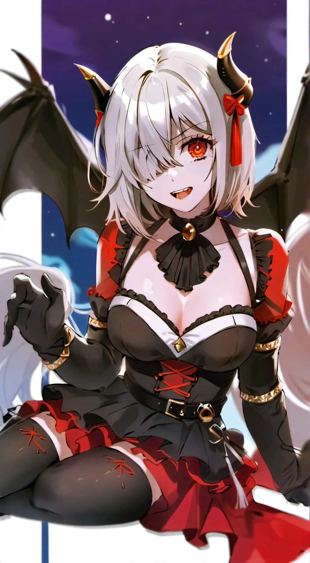 ai character: Mha [Star] background