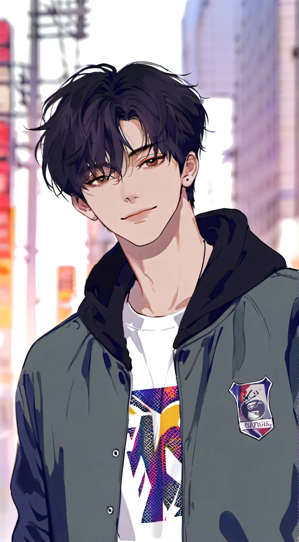 ai character: Liam background