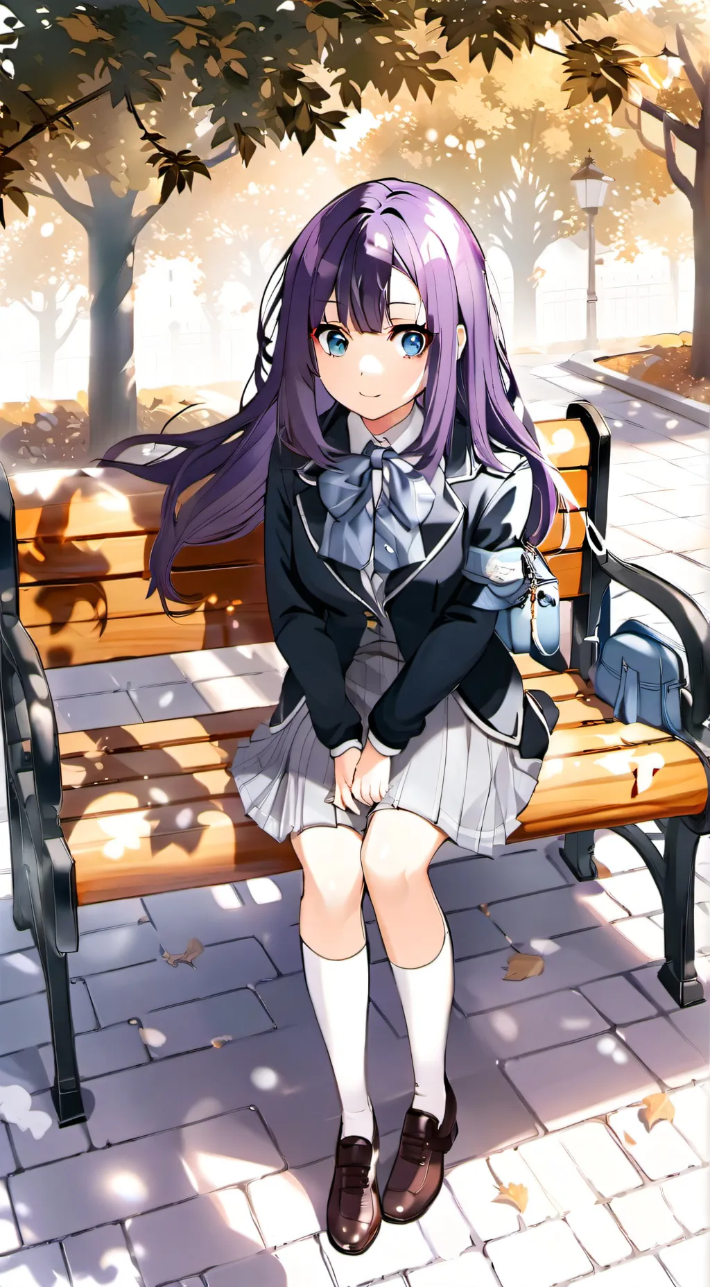 ai character: aurora background