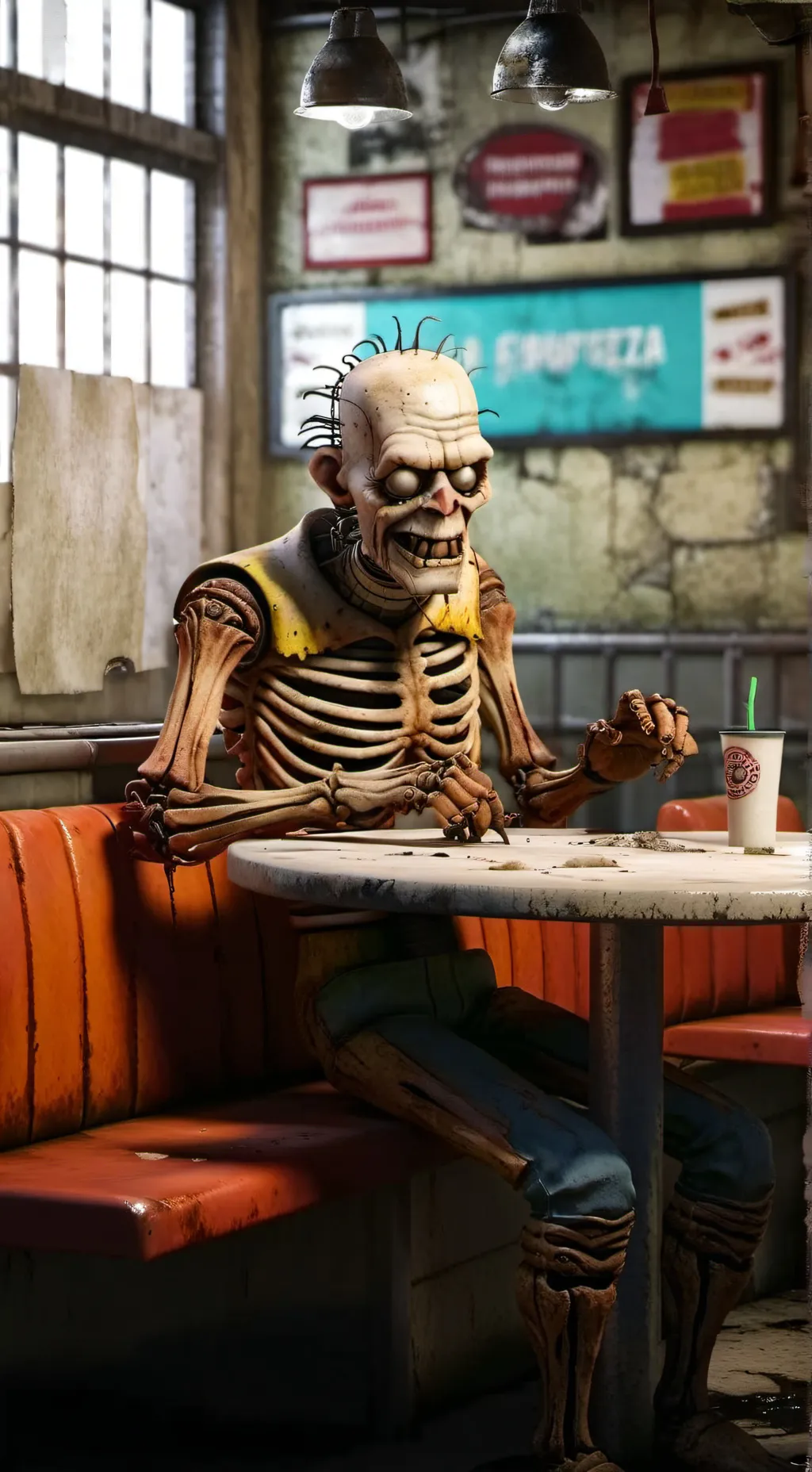 ai character: Luna background