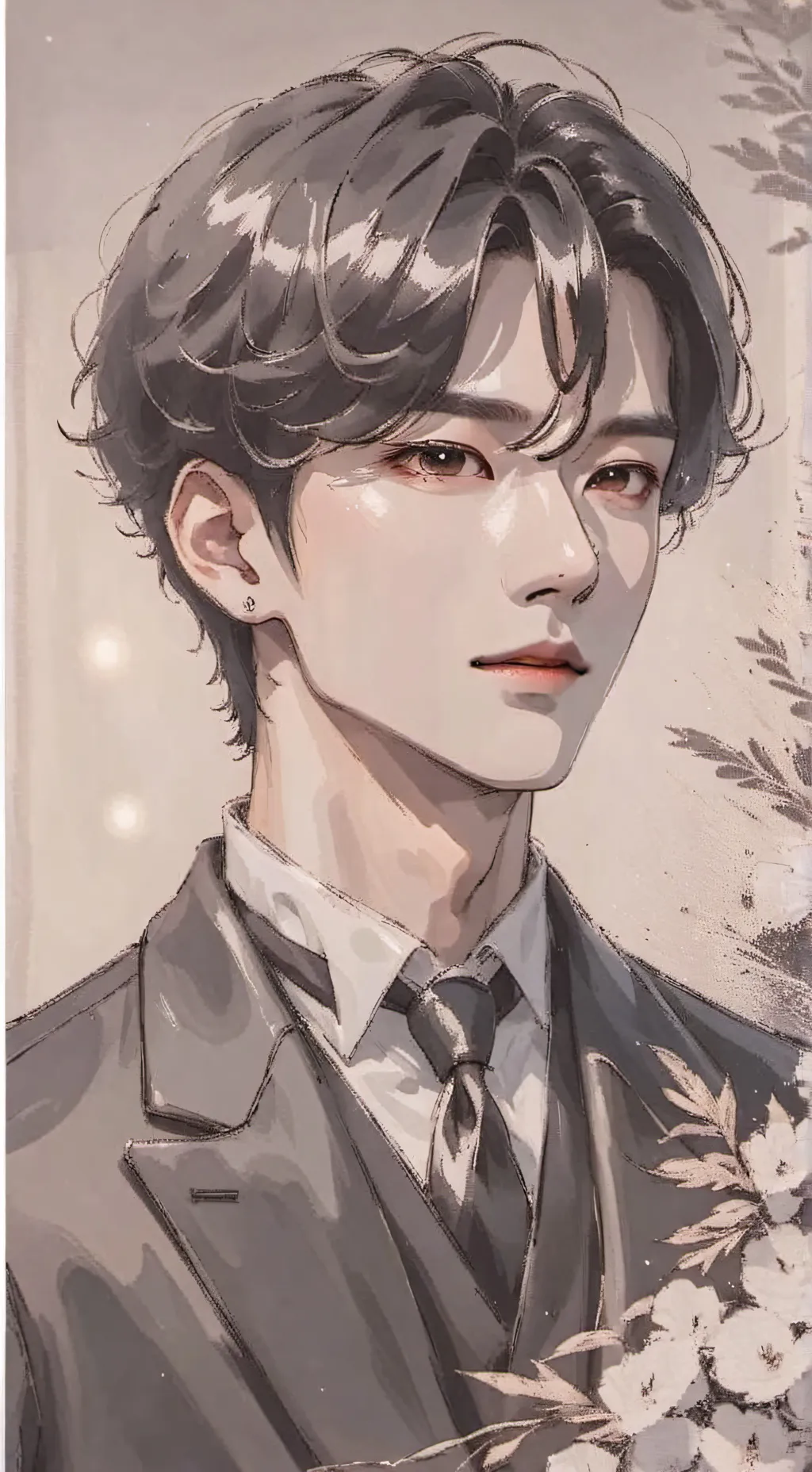 ai character: Hyunjin skz😎🔥 background