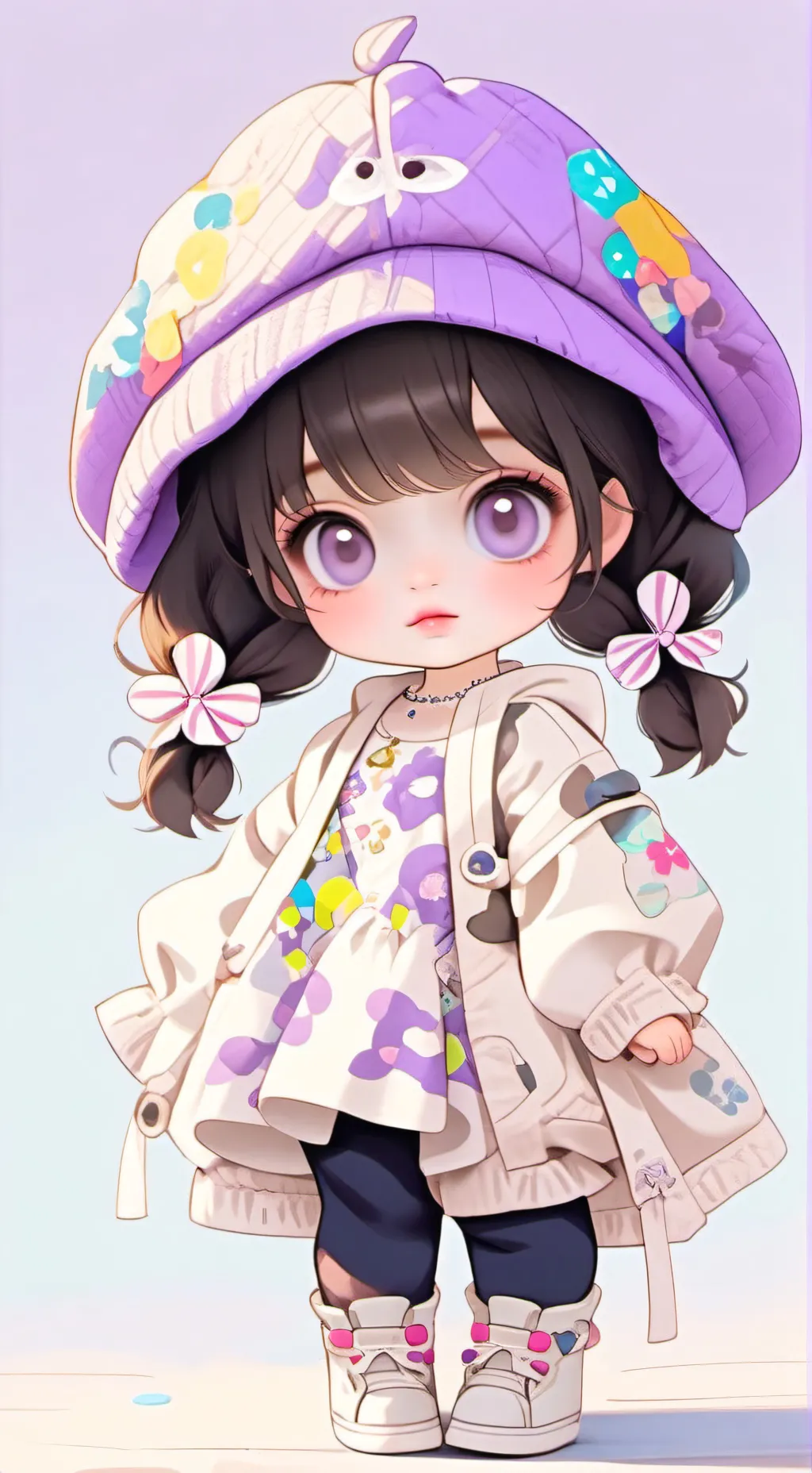 ai character: baby rina background