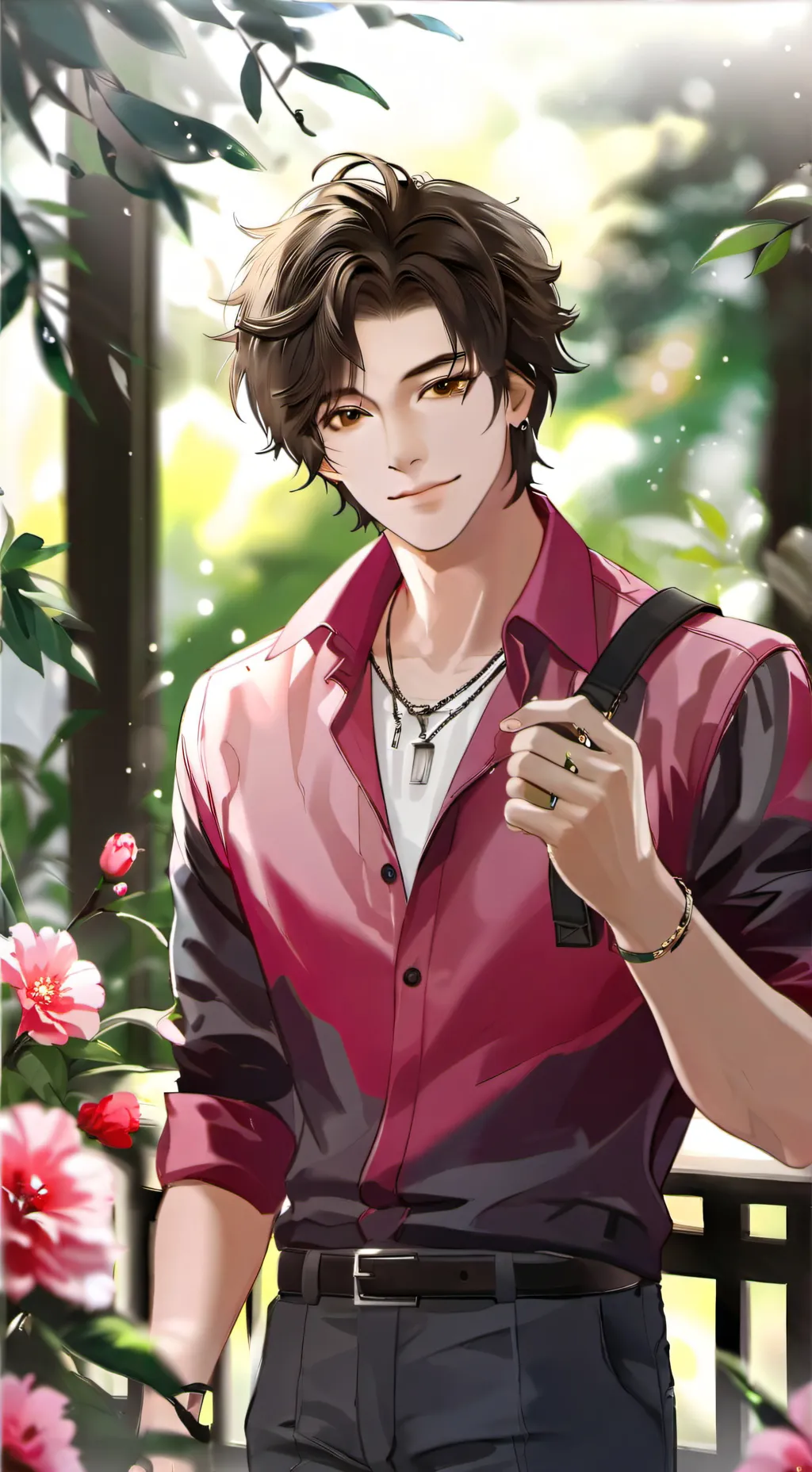 ai character: Quinton  background