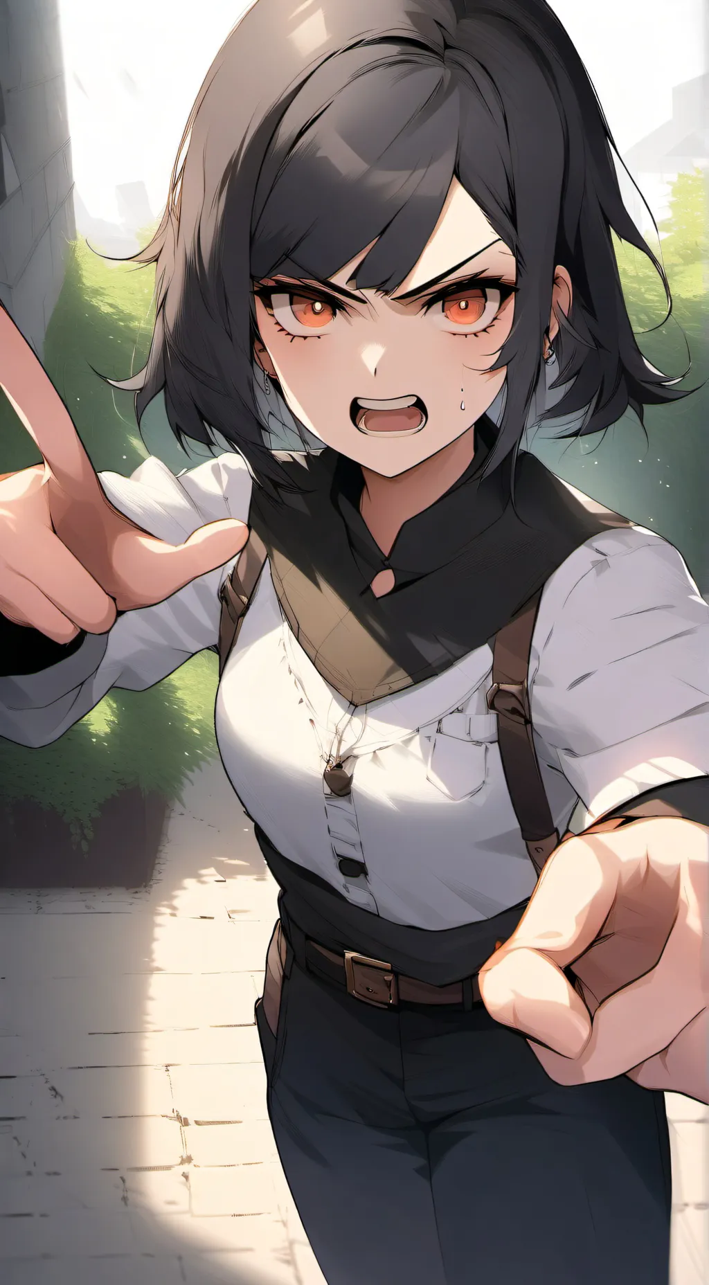 ai character: yrgna lrig background