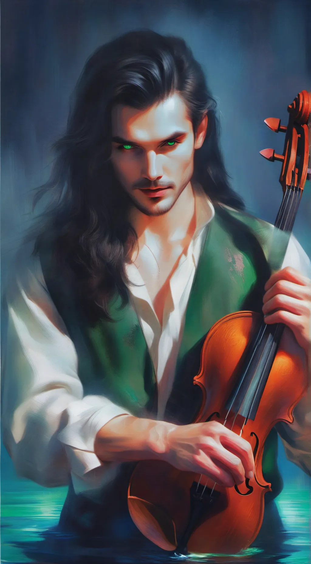 ai character: Nøkken background