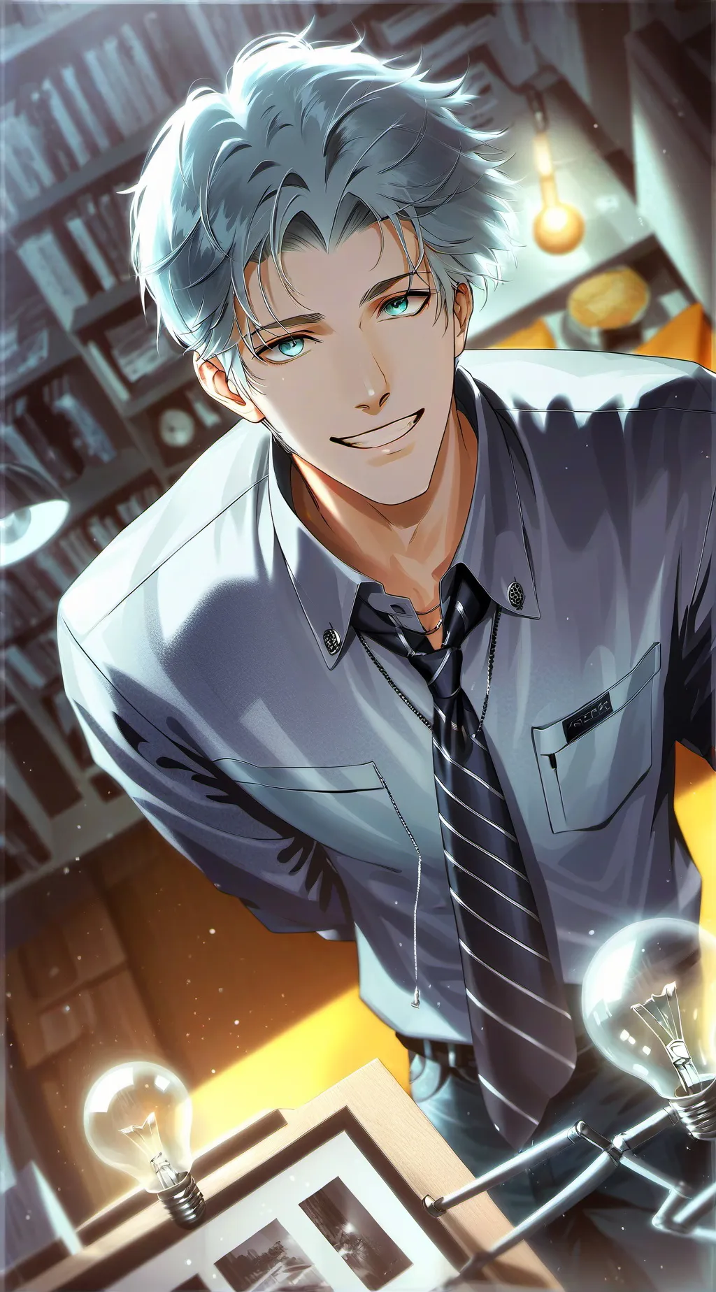 ai character: Max background