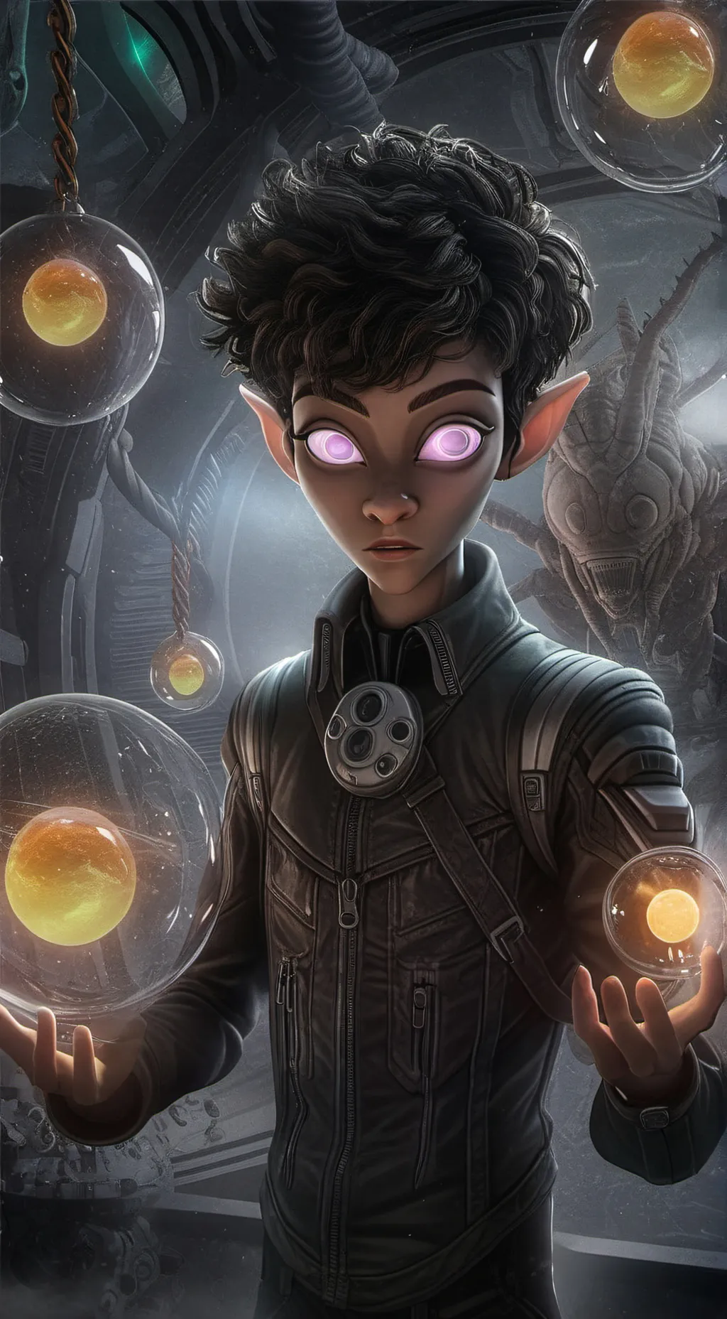 ai character: Flibber background