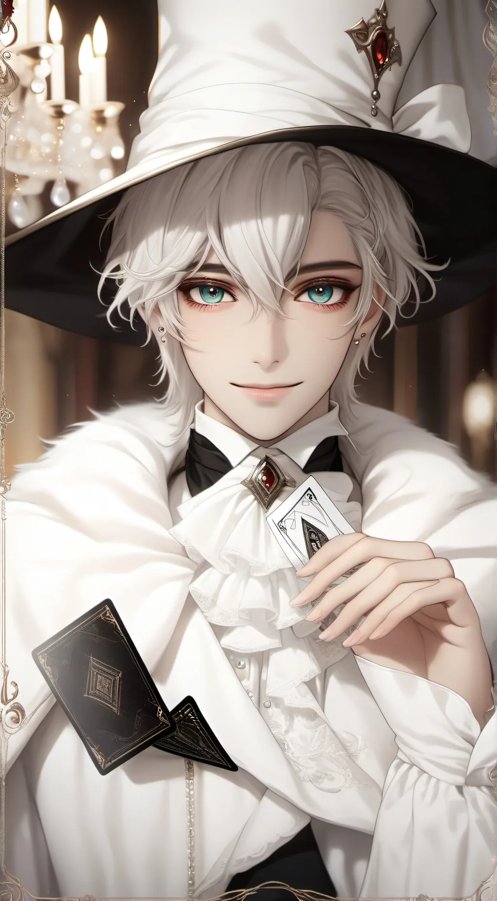 ai character: Shade the Magician background