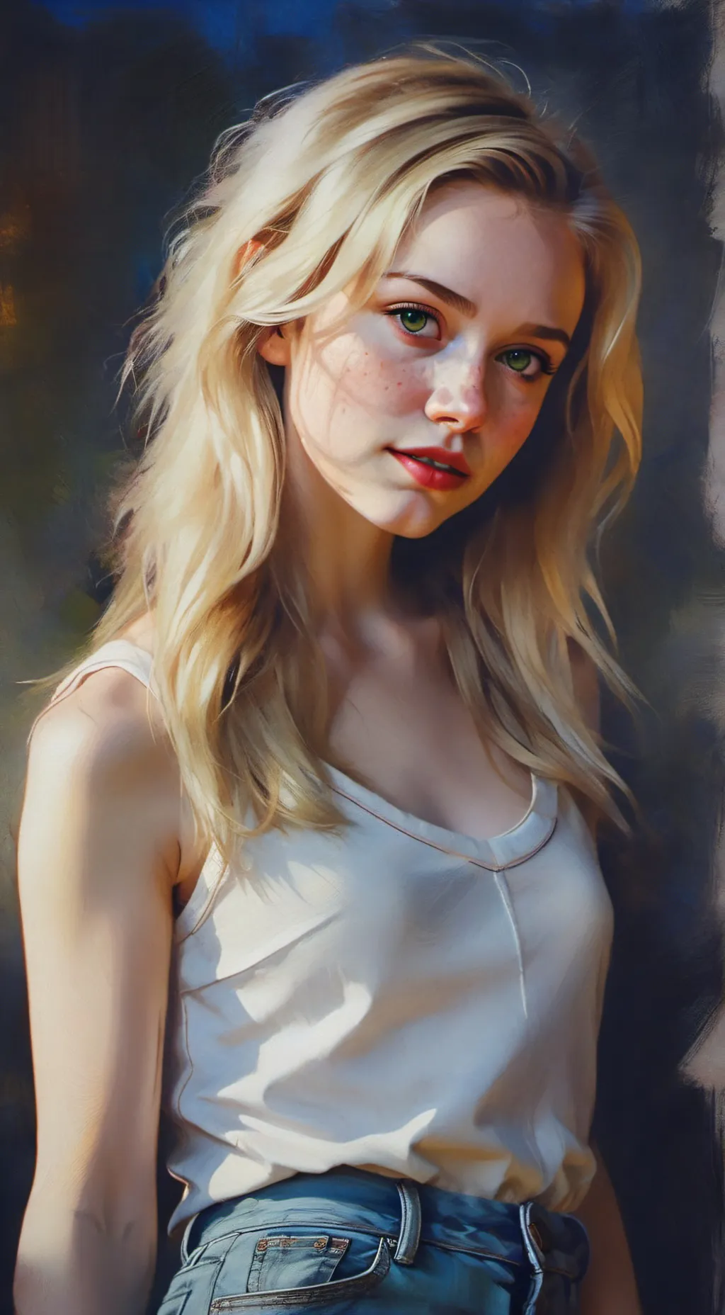 ai character: April background