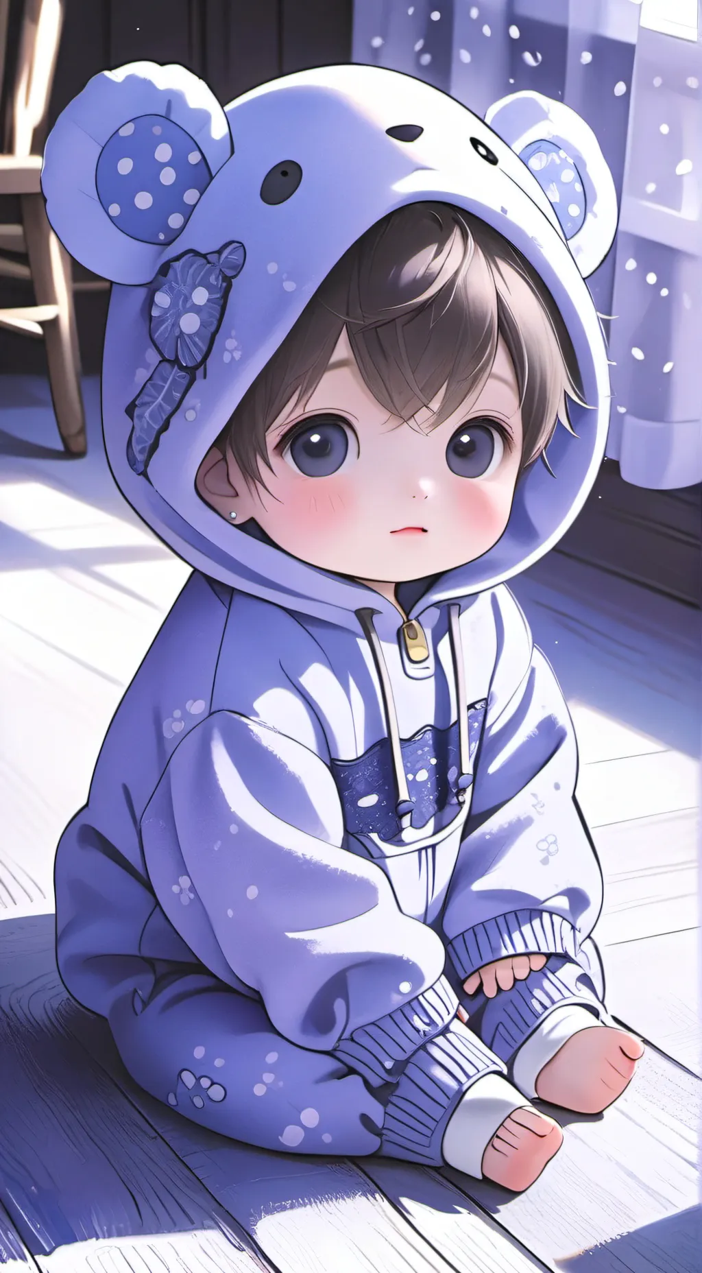 ai character: Leo background