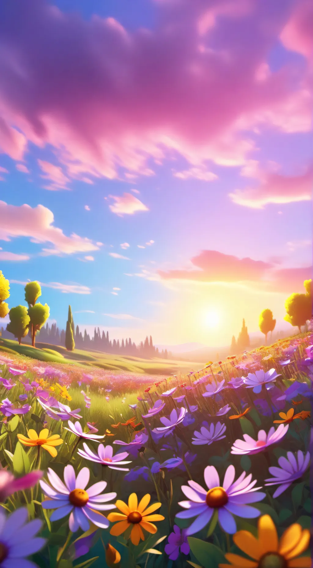 ai character: Chill  background