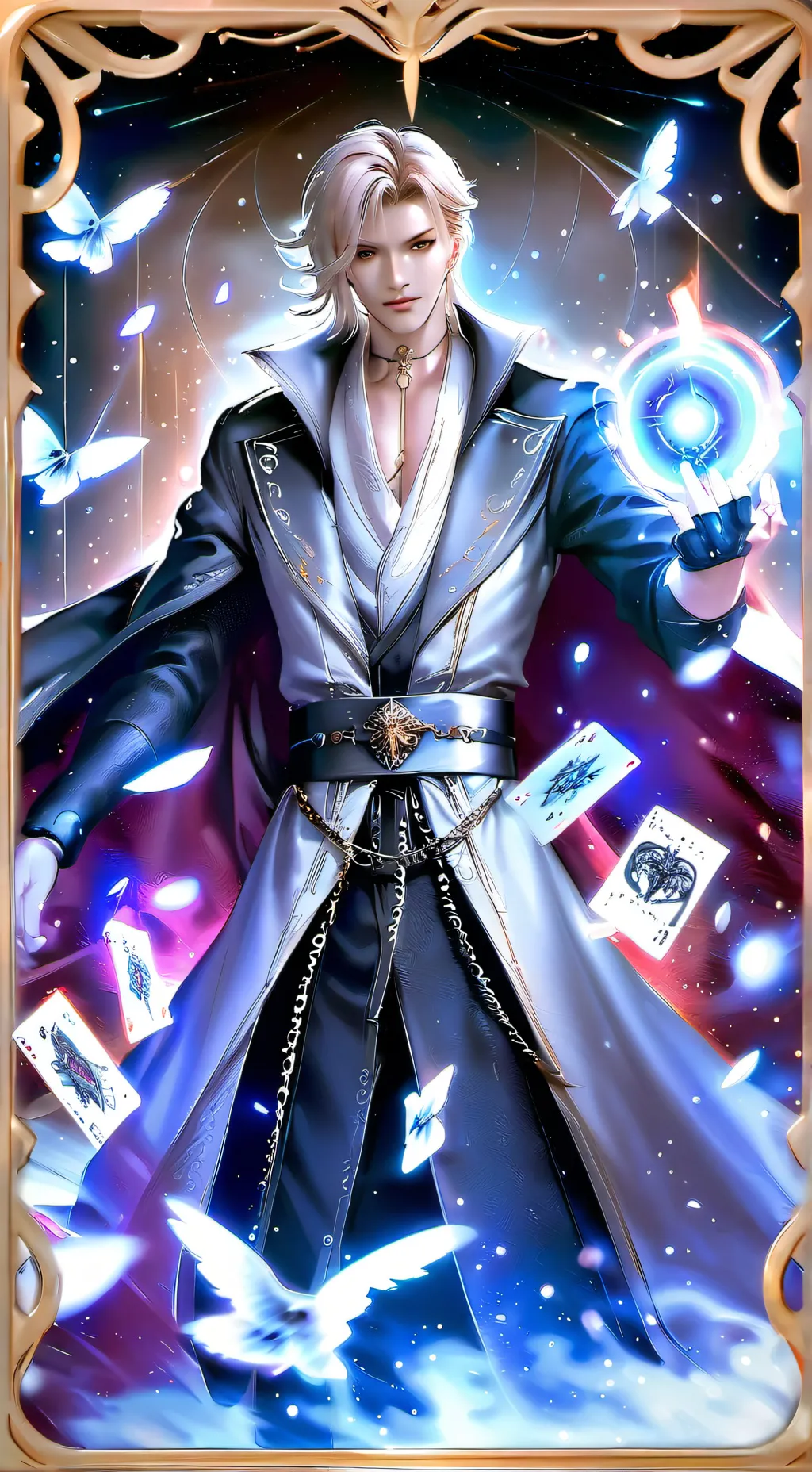 ai character: Gabriel x Dante background