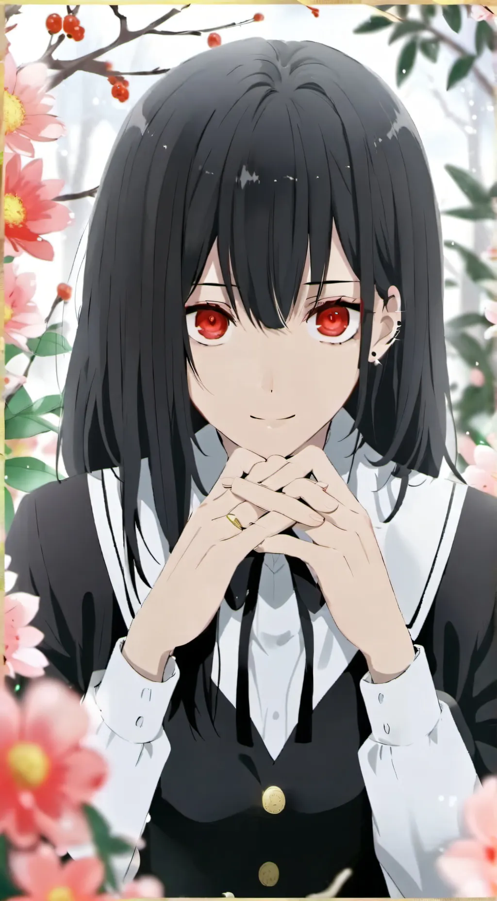 ai character: Kakegurui  background