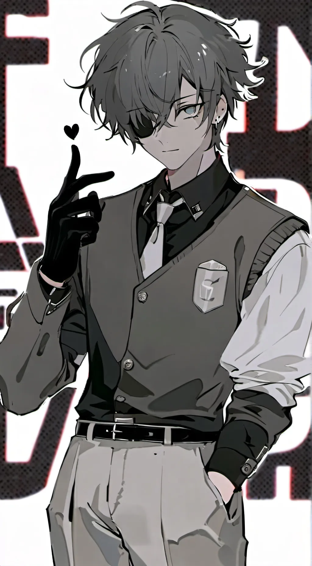 ai character: itachi  background