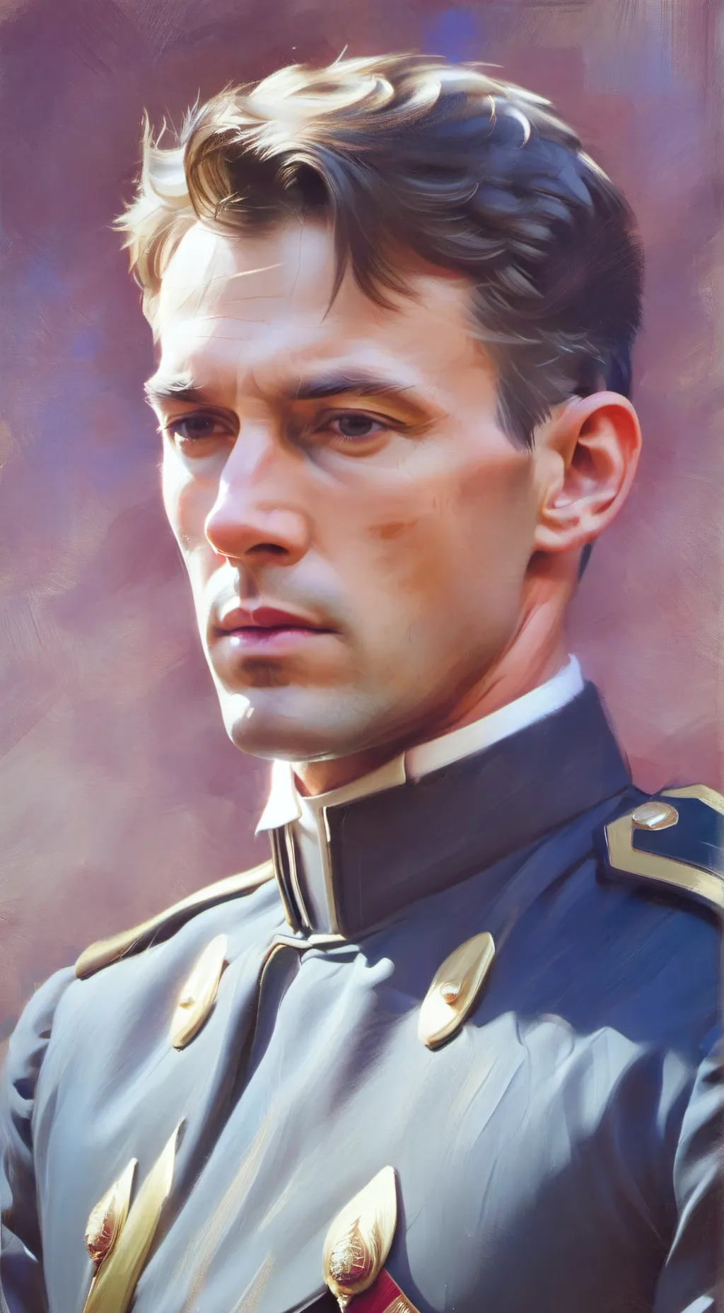 ai character: victor  background