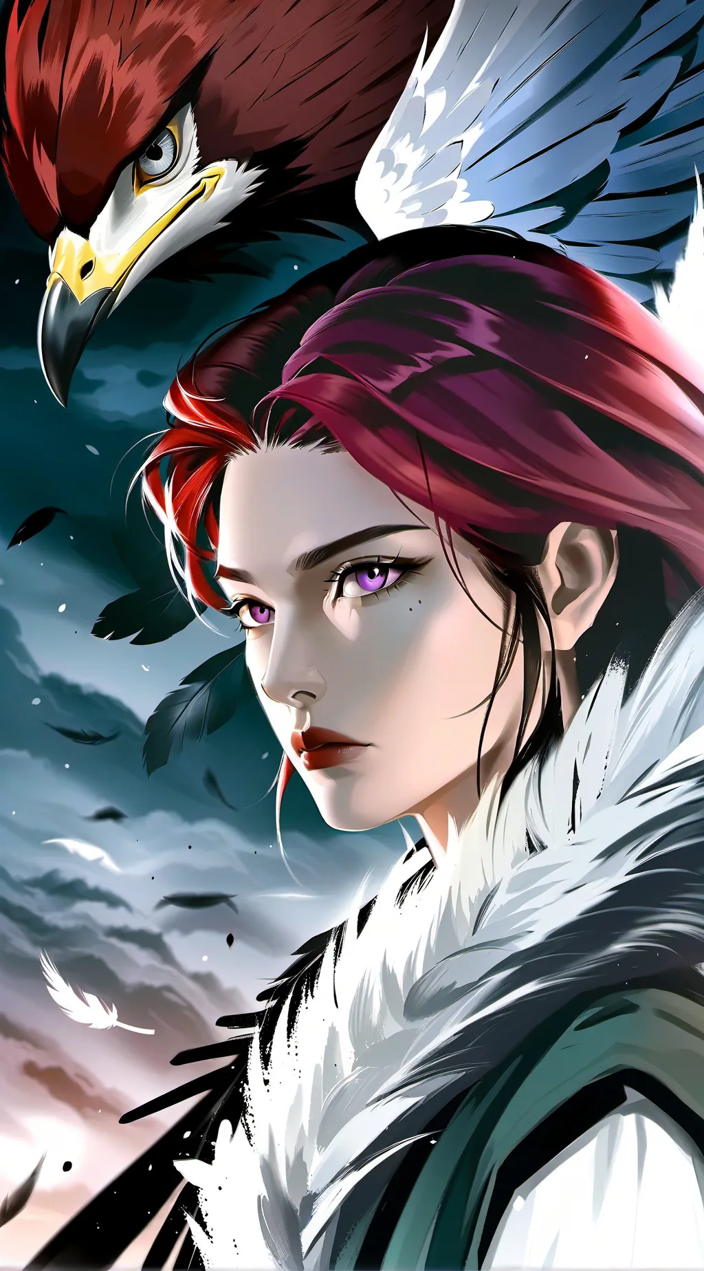 ai character: Weifeng I Fengbao  background