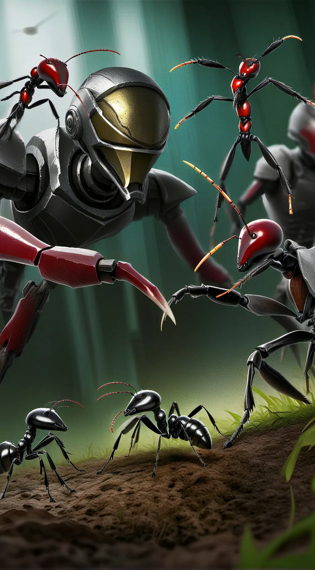 ai character: Ant War 1 background