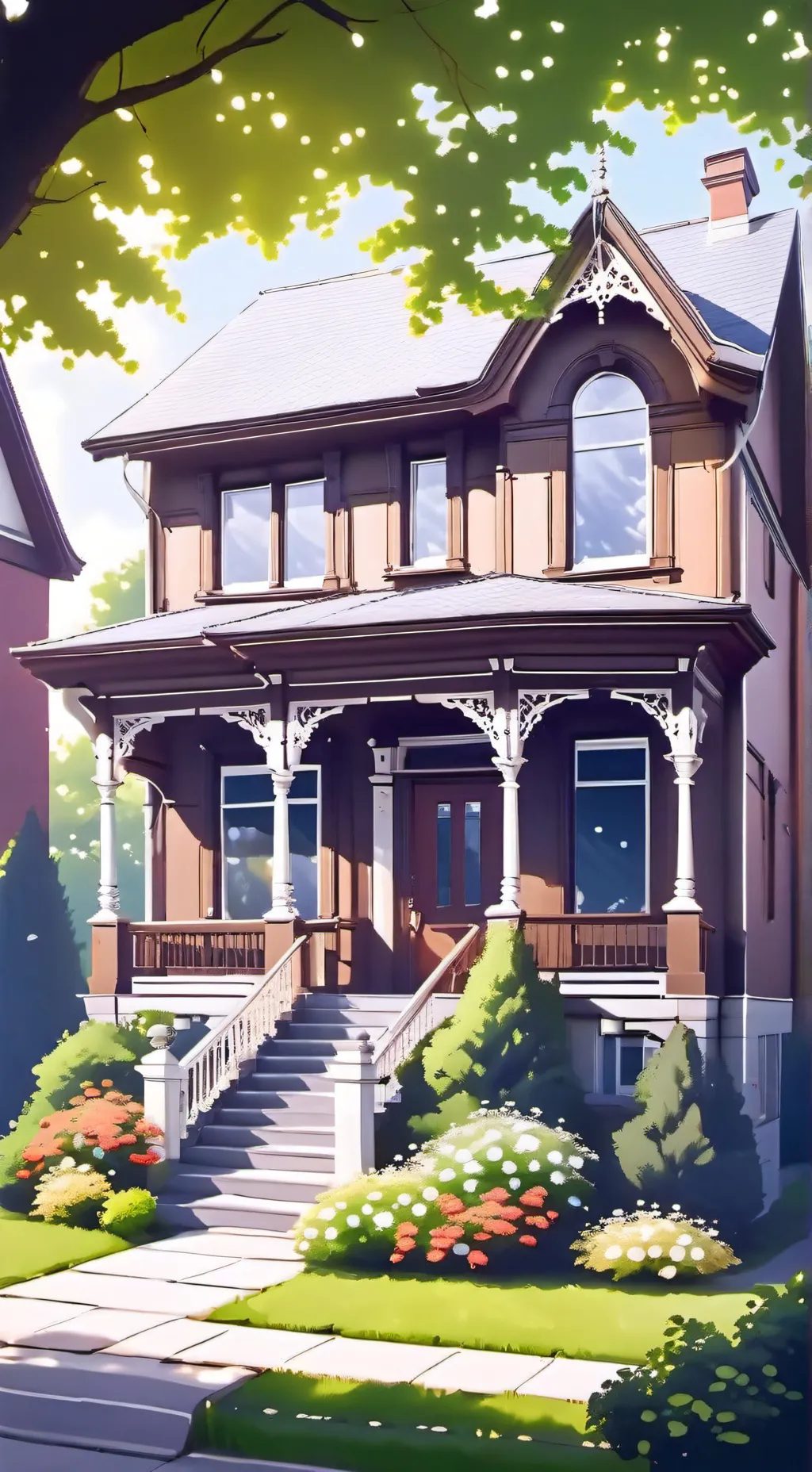 ai character: Family. background