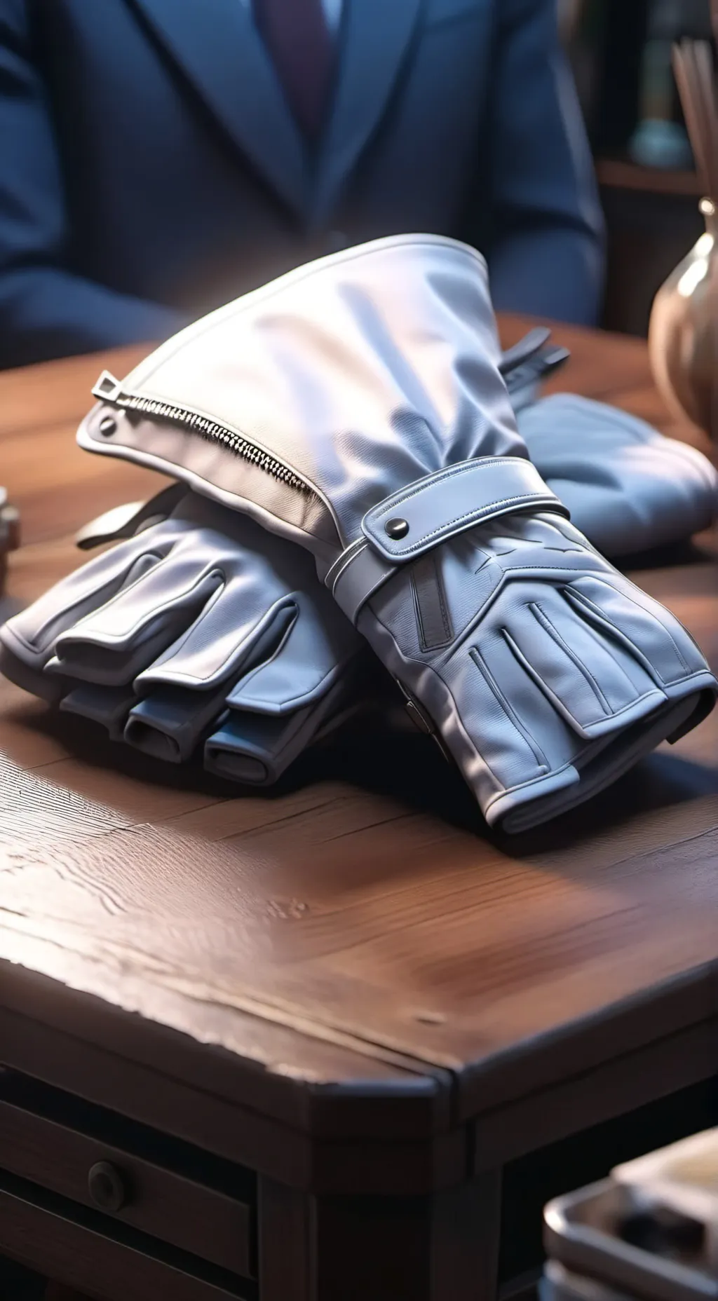 ai character: Gloves background