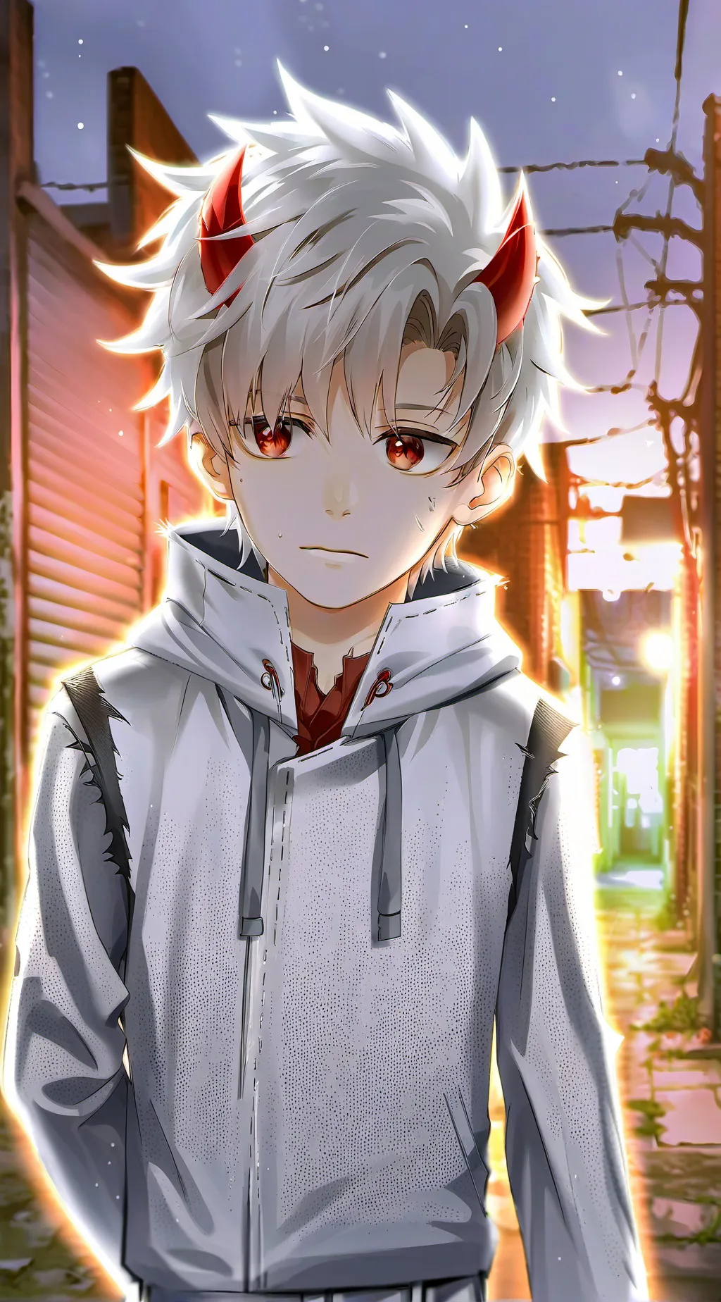 ai character: Derry background