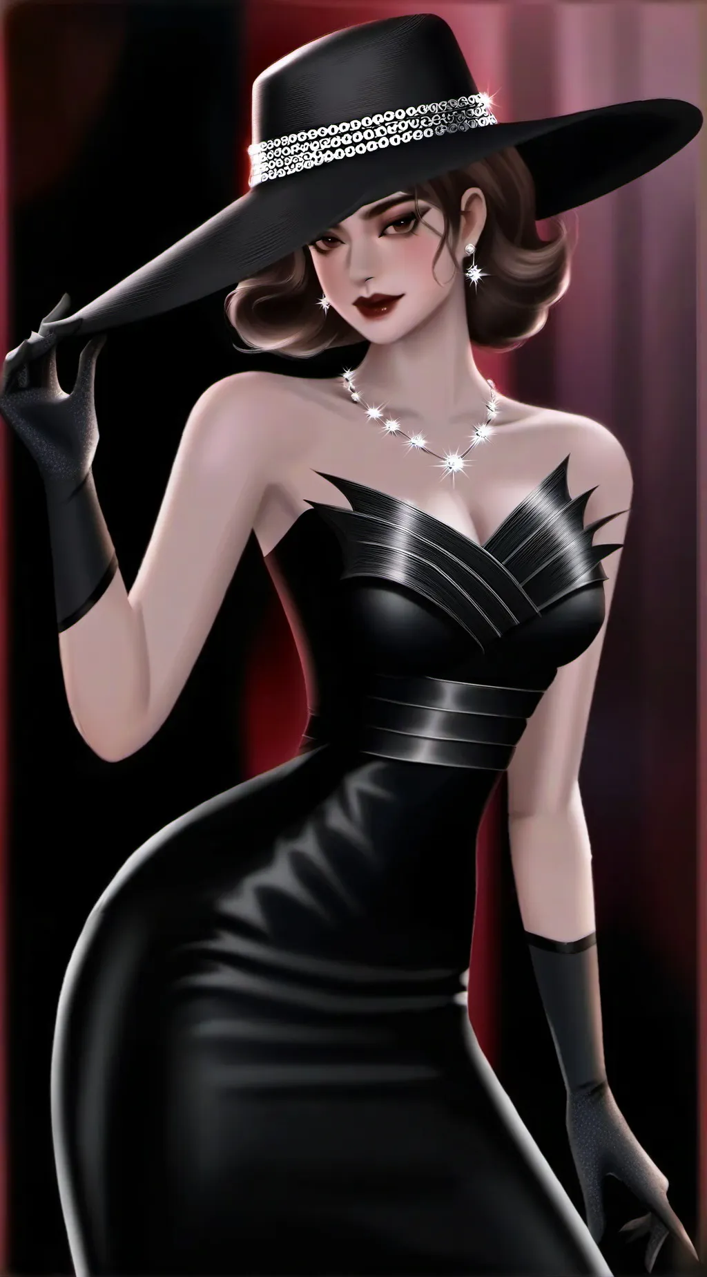 ai character: Lily walker background