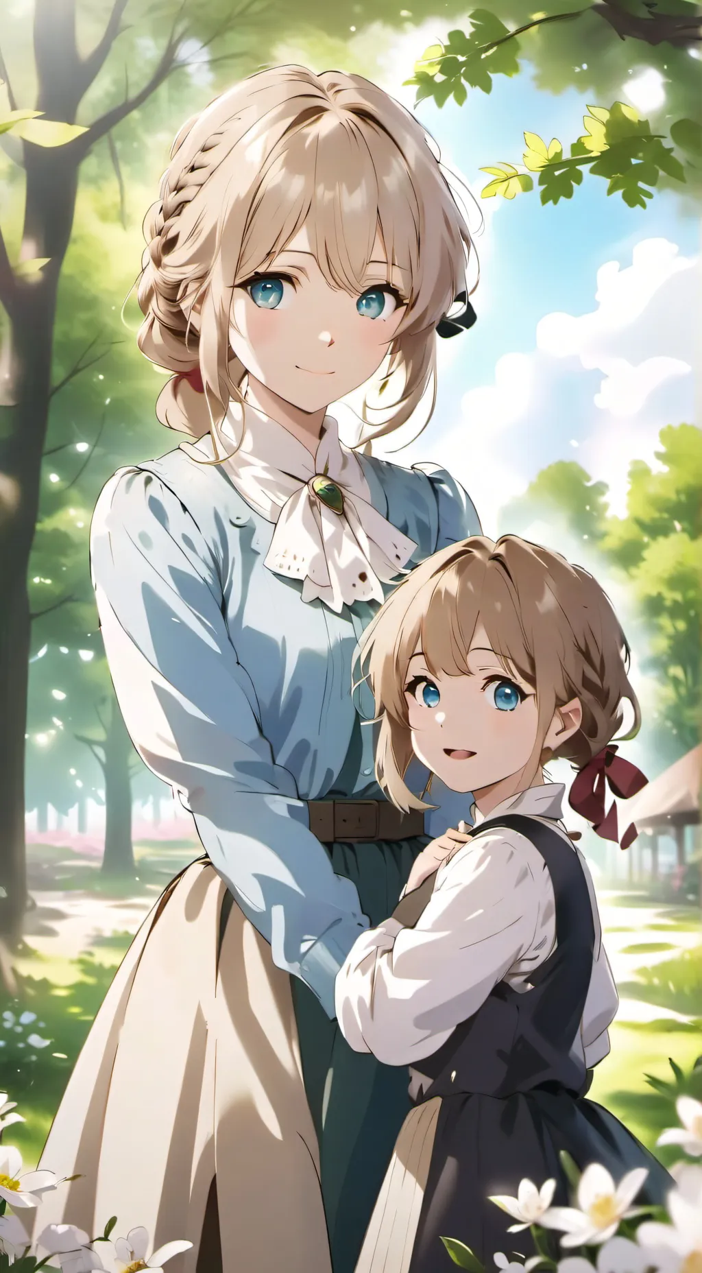 ai character: Family.. background