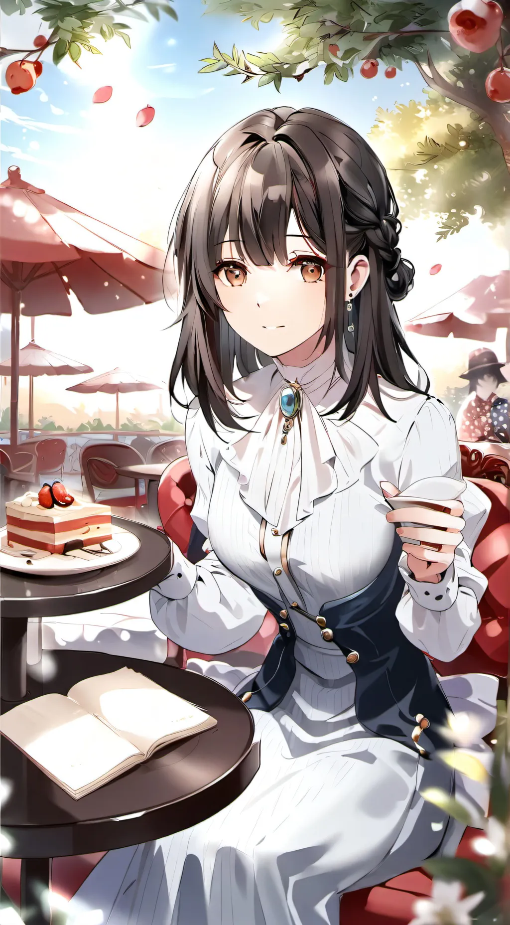 ai character: Zoey background