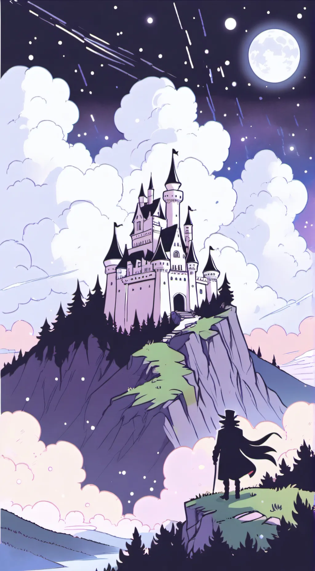 ai character: Thing upstairs  background