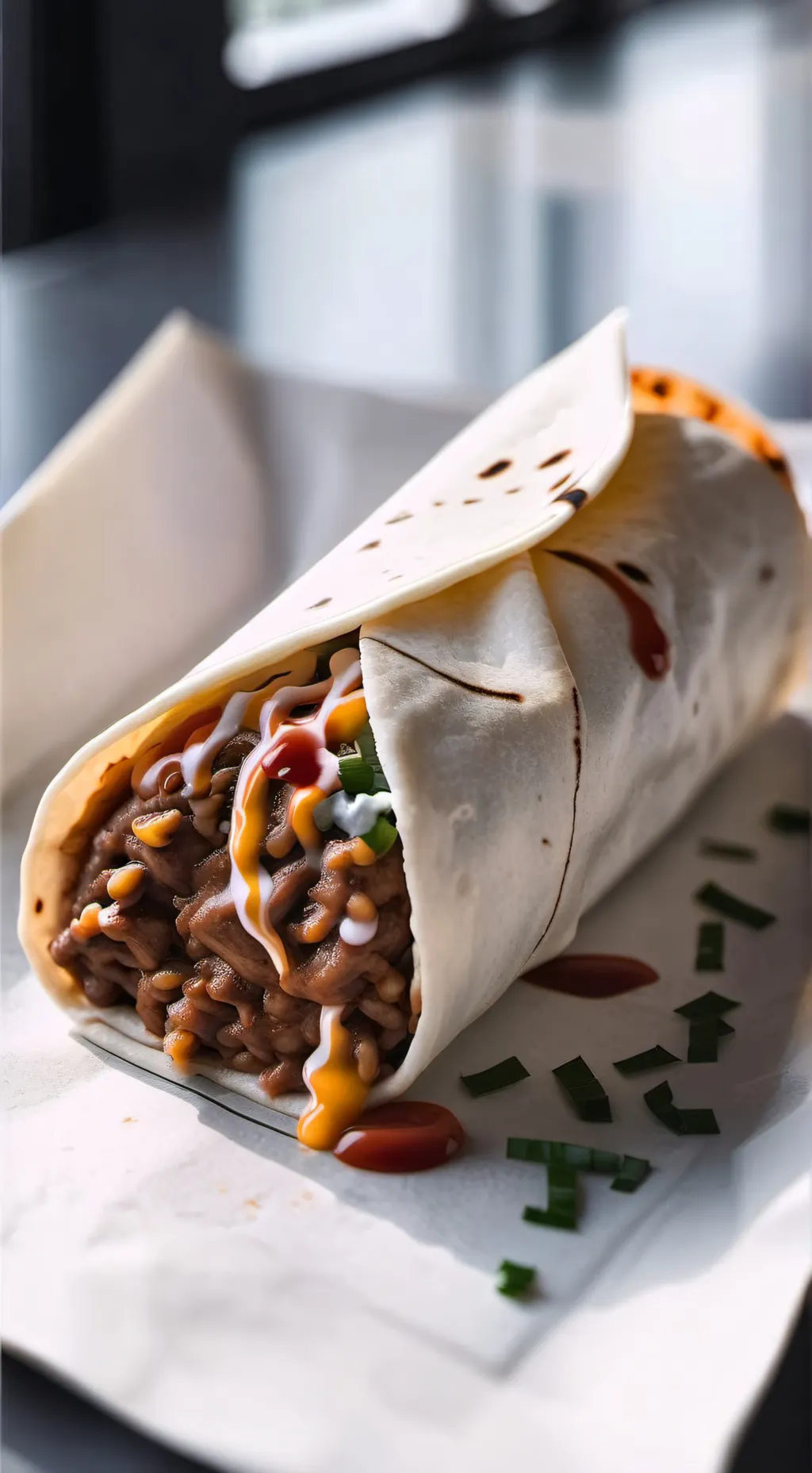 ai character: bean burrtio background