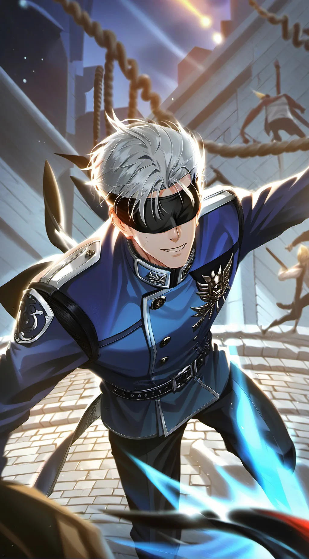 ai character: Gojo Satoru background