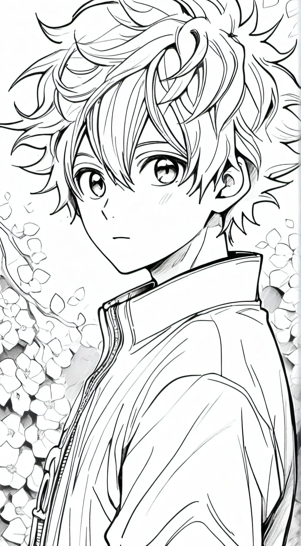 ai character: Deku background