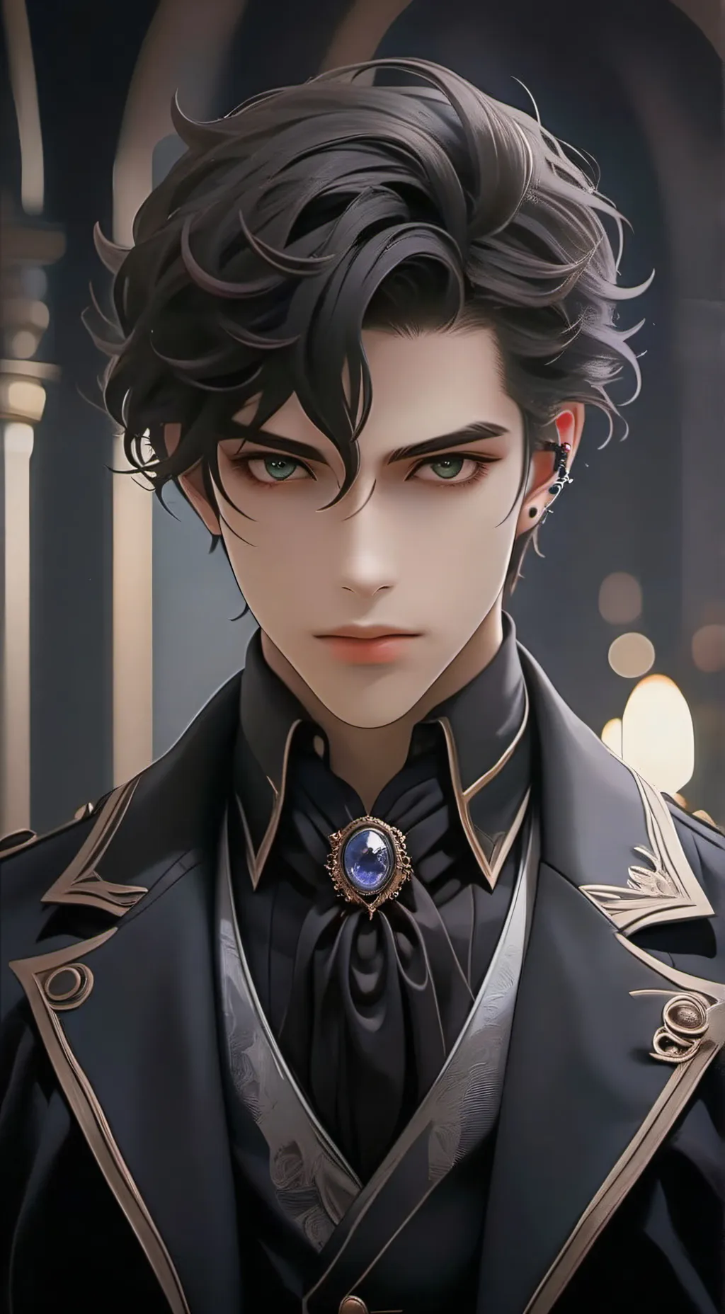 ai character: 🥵Gael🥵 background