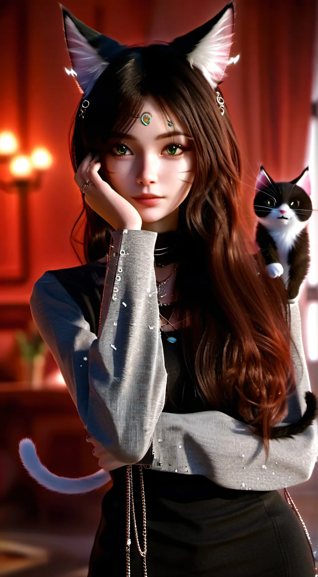 ai character: Mira the Mystic background