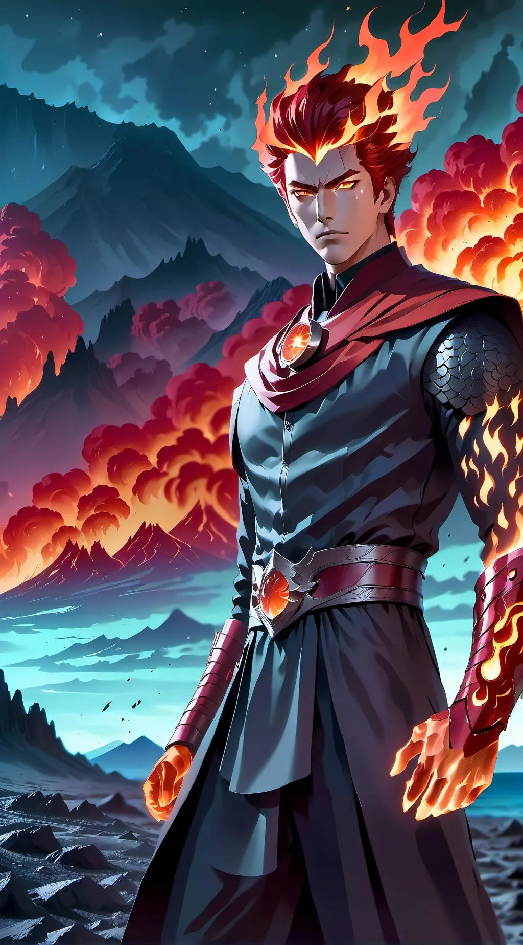 ai character: eren background