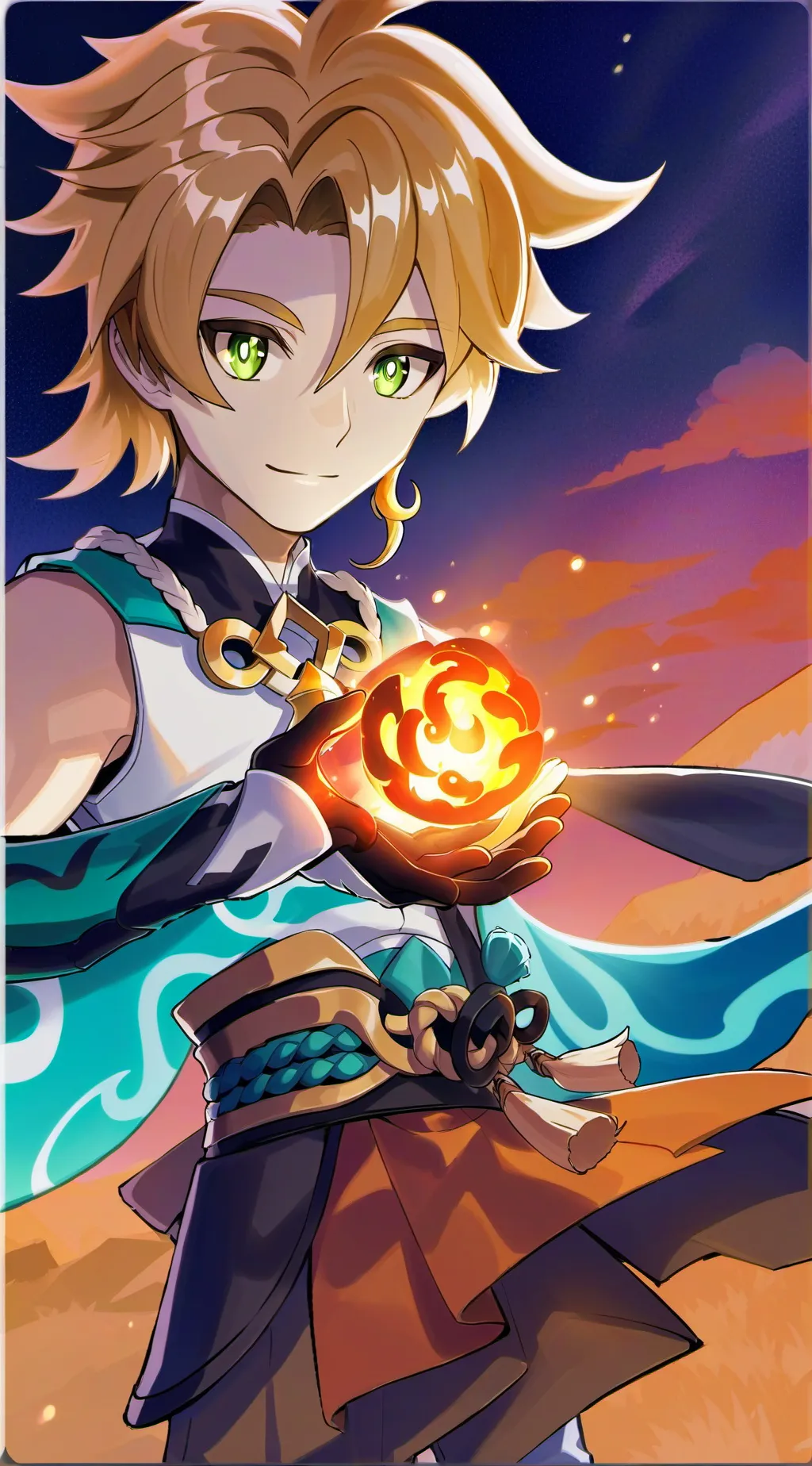 ai character: Gens meets you background