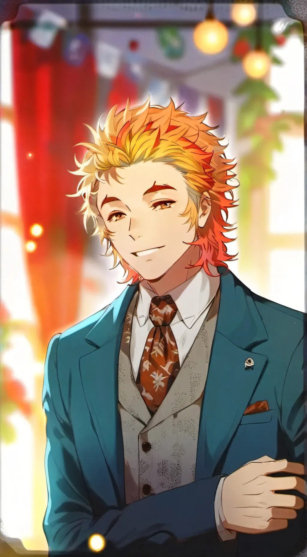 ai character: Mark background