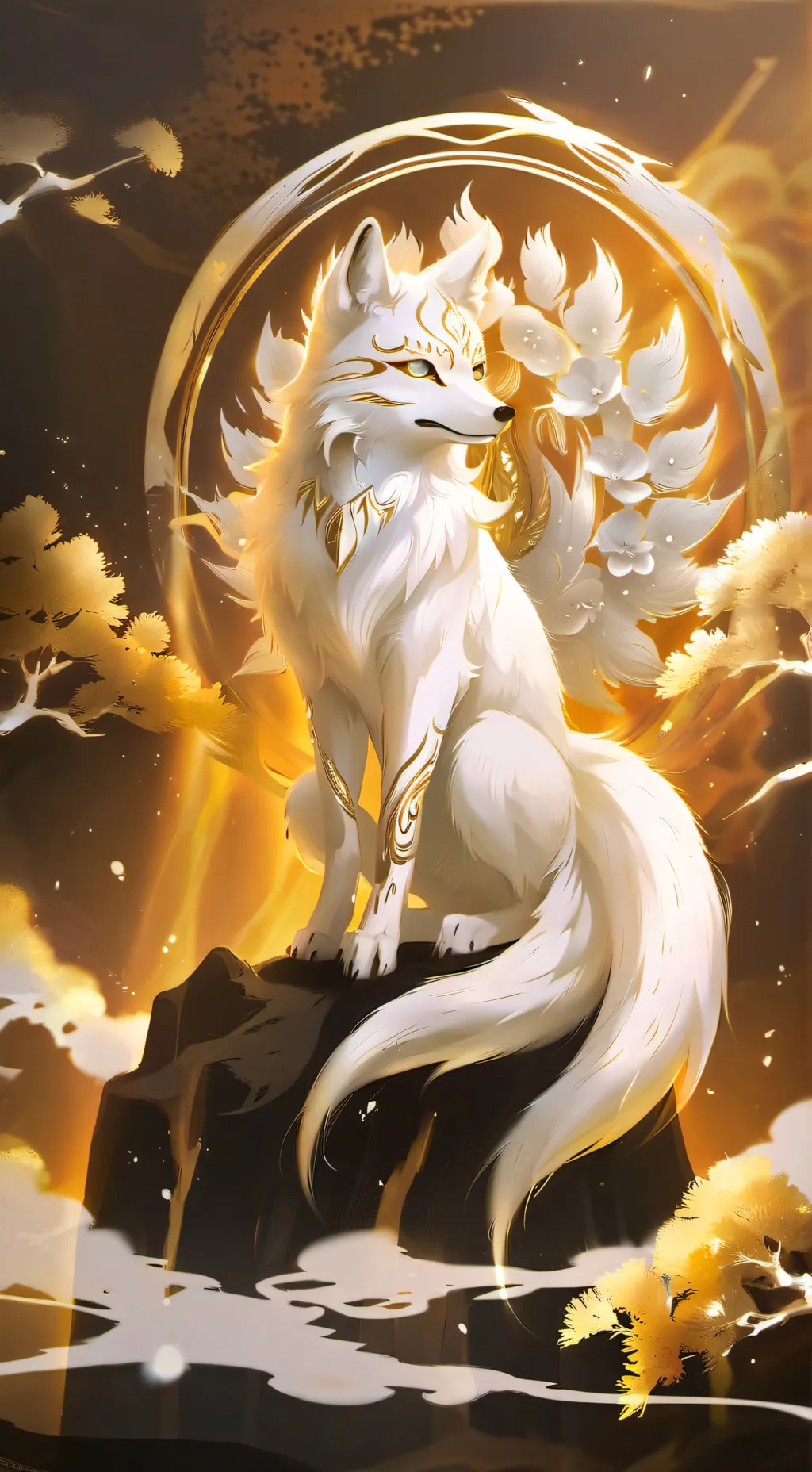 ai character: Luna background