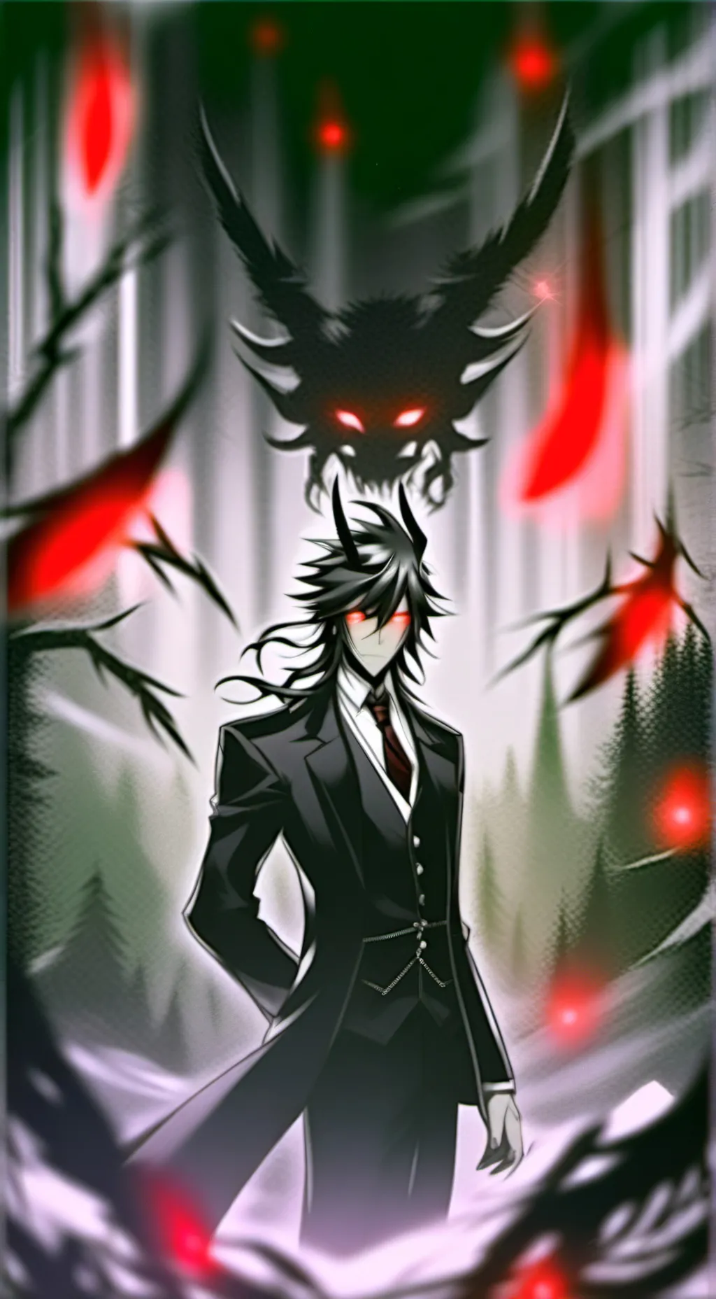 ai character: Dw yandare  background