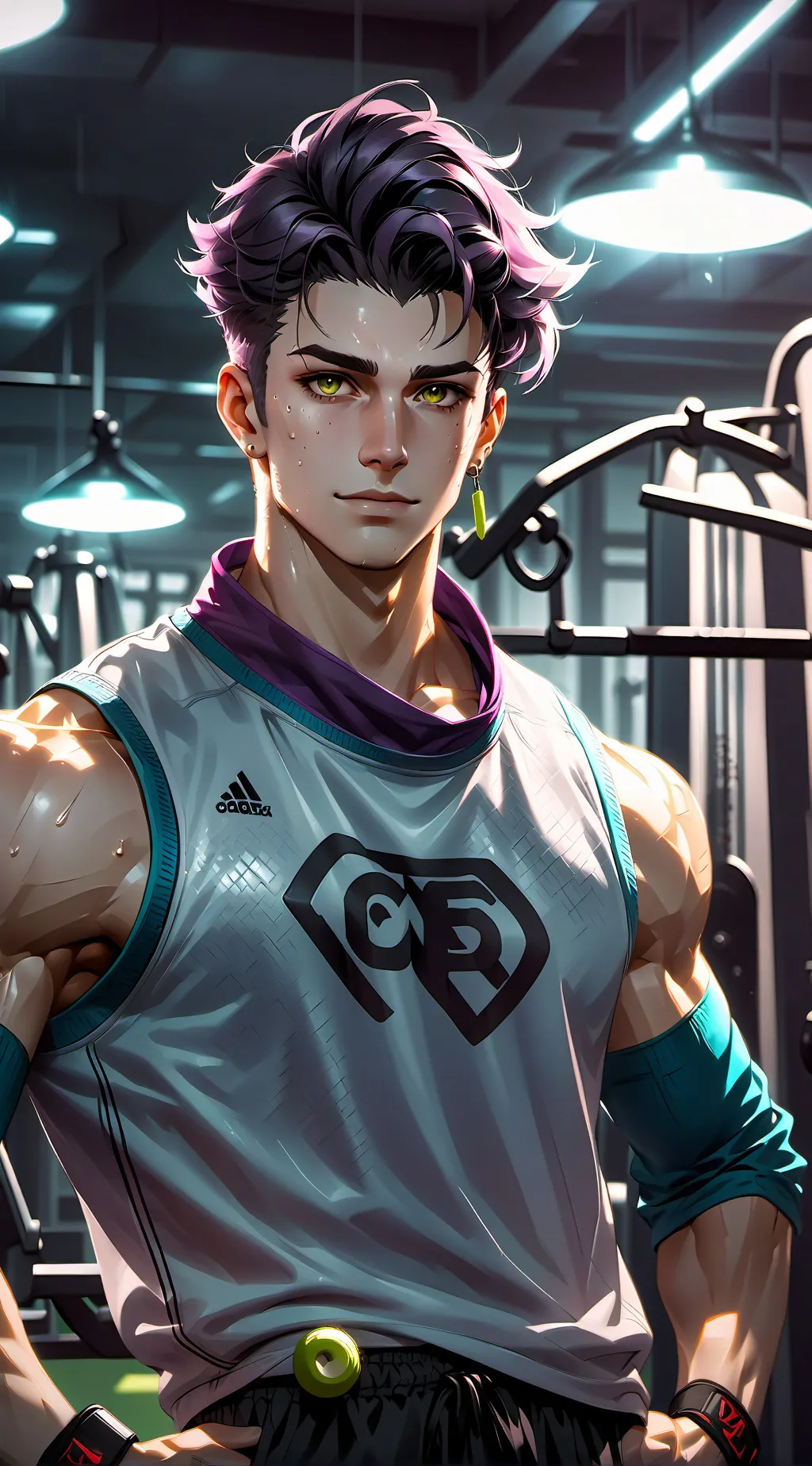 ai character: Chris background