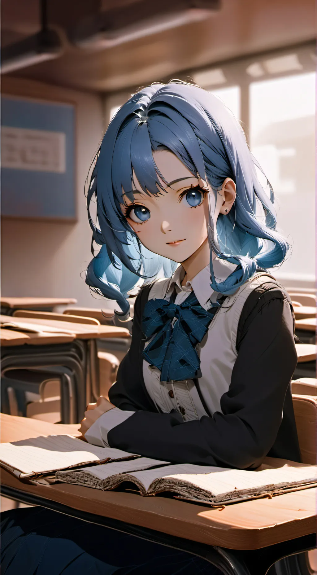 ai character: Сара background