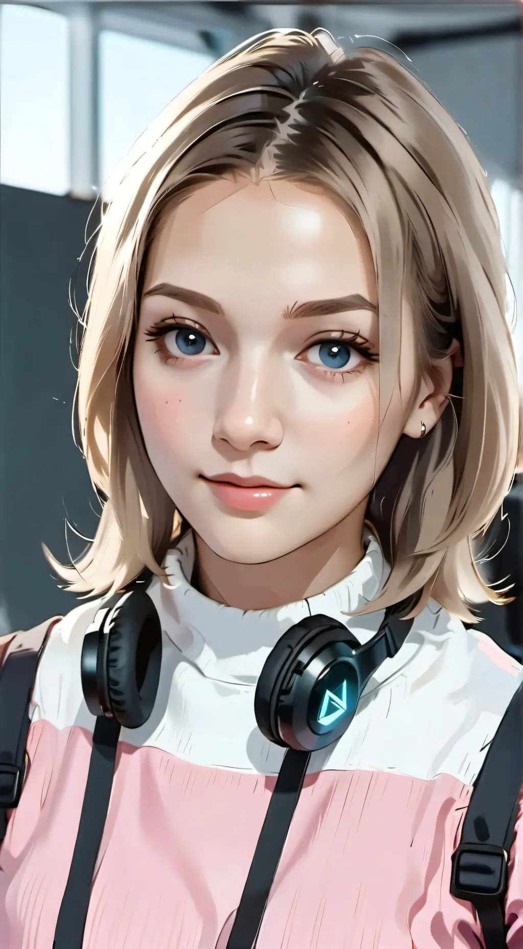 ai character: Heather  background