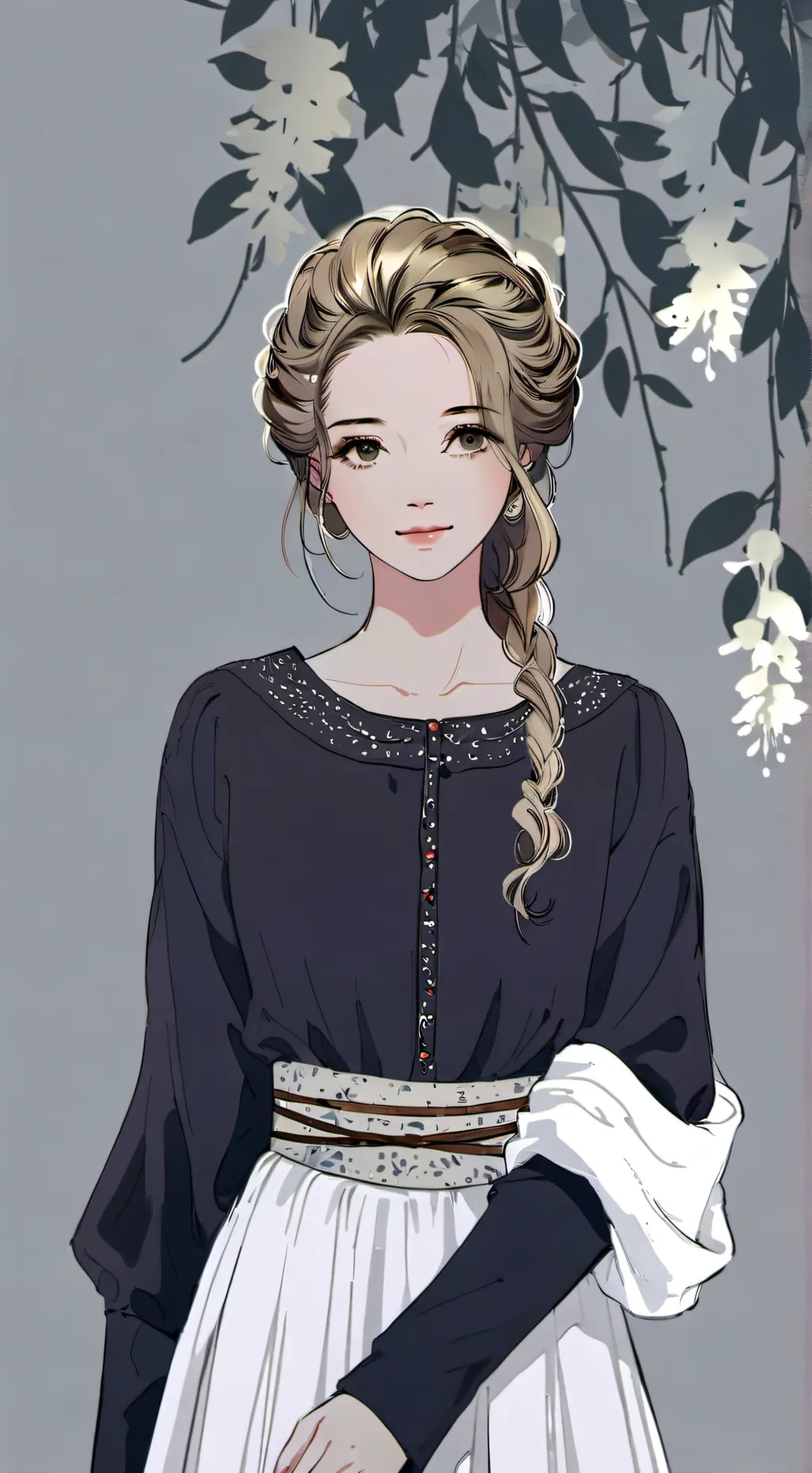 ai character: Thea background