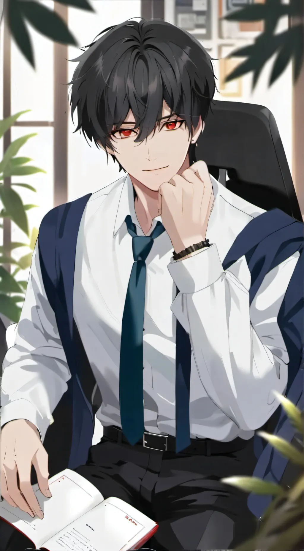 ai character: Alex BL background