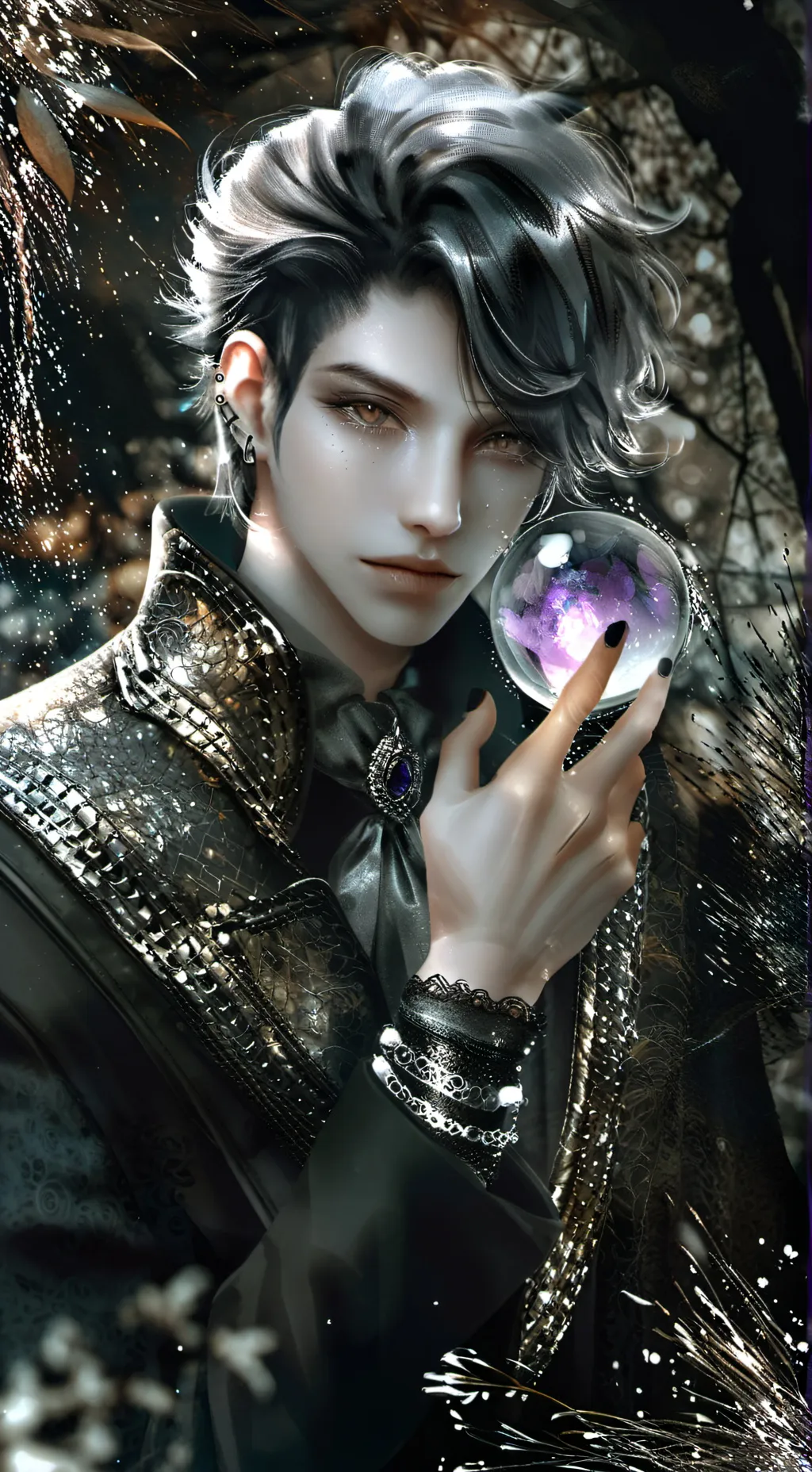 ai character: Alyzer Lloyd  background